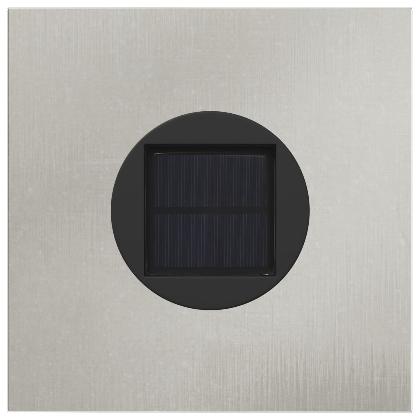 Solar LED Pathway Light 2 pcs Silver Stainless Steel