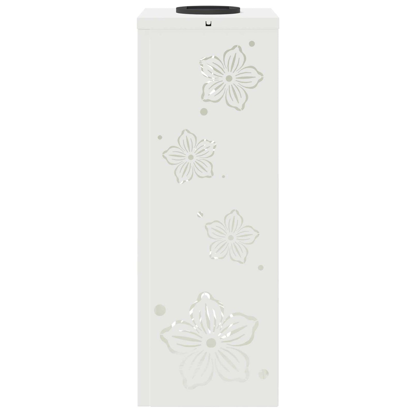Solar LED Pathway Light 2 pcs White Cold Rolled Steel