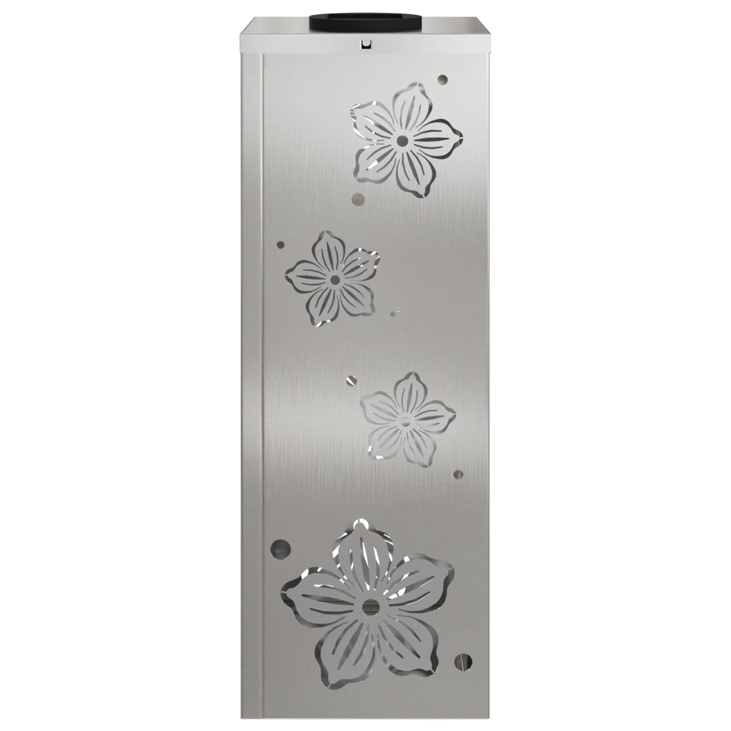 Solar LED Pathway Light 2 pcs Silver Stainless Steel