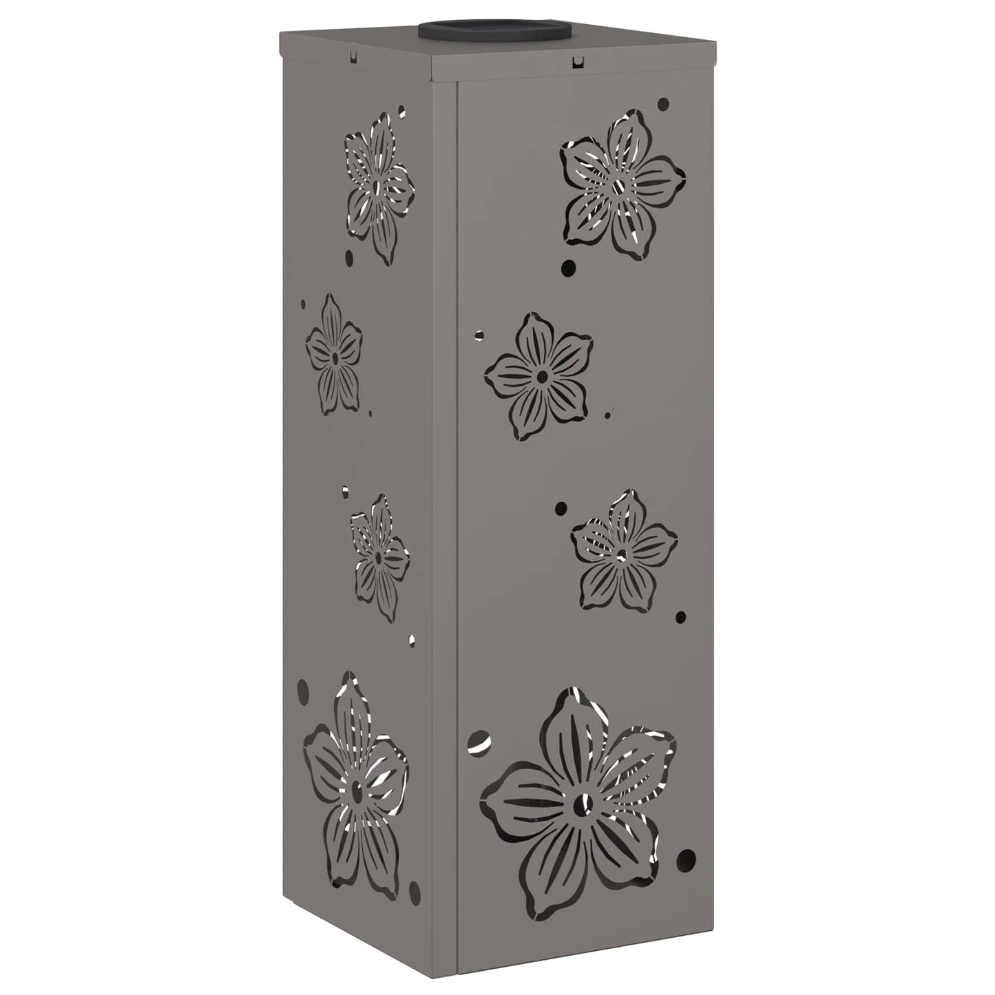 Solar LED Pathway Light 2 pcs Rusty Weathering Steel