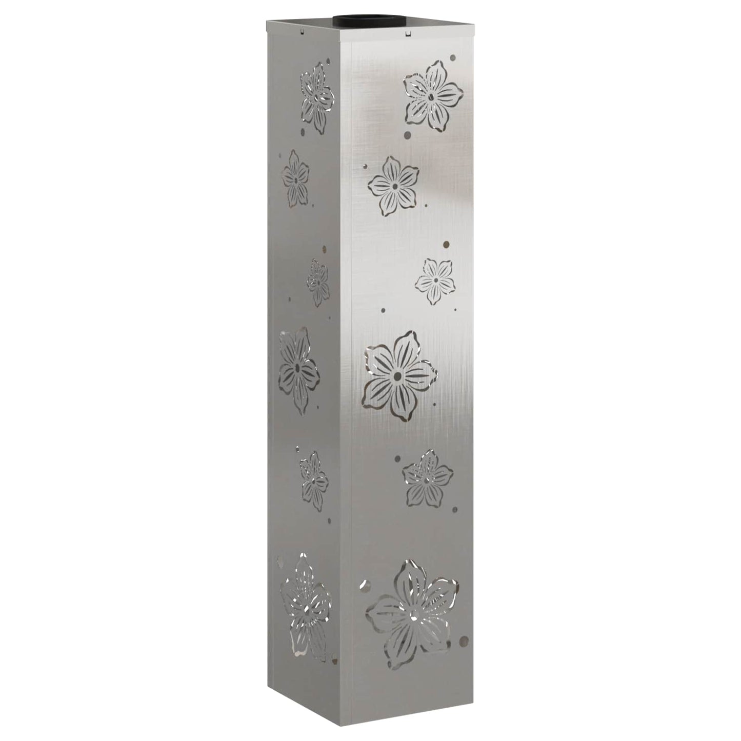 Solar LED Pathway Light 2 pcs Silver Stainless Steel