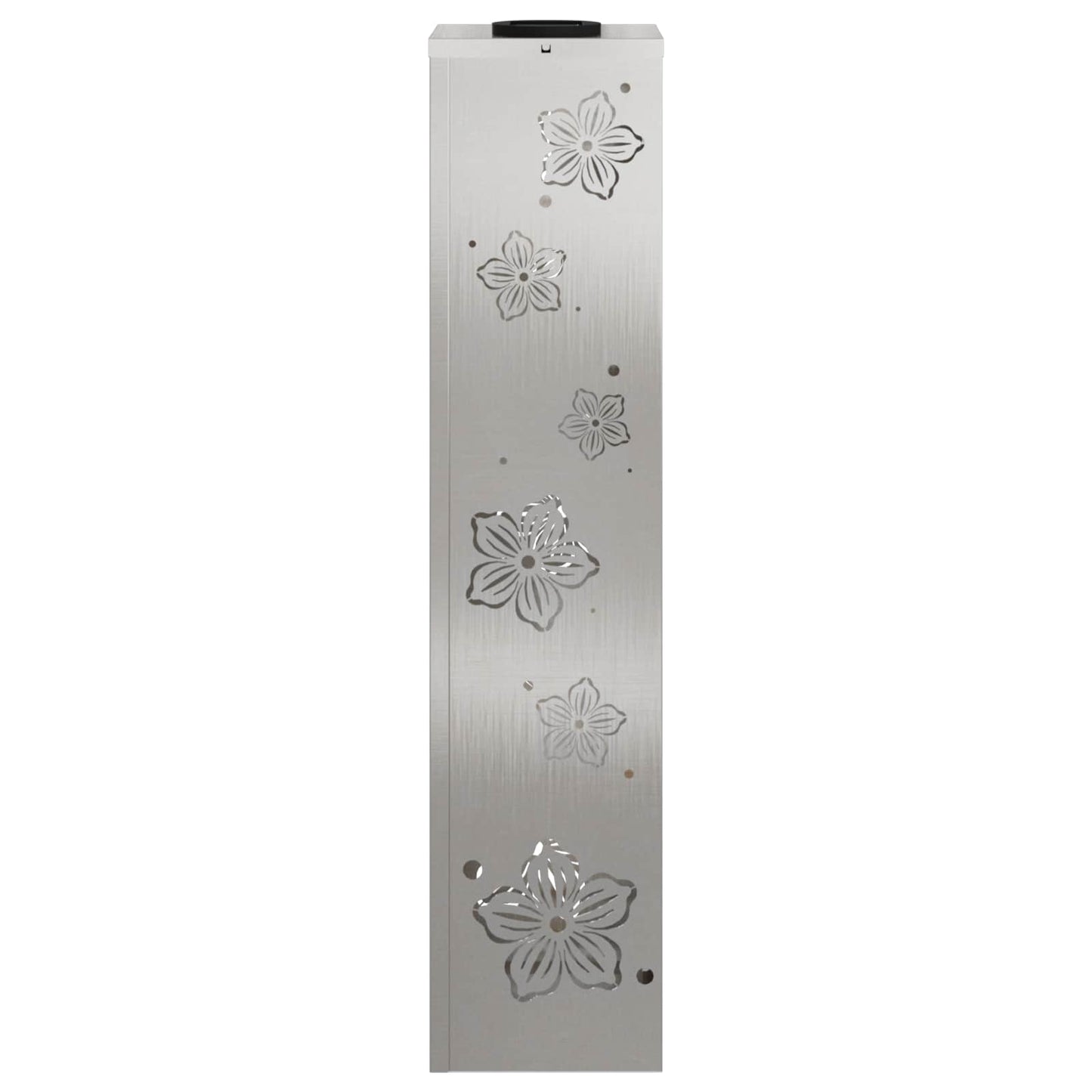 Solar LED Pathway Light 2 pcs Silver Stainless Steel