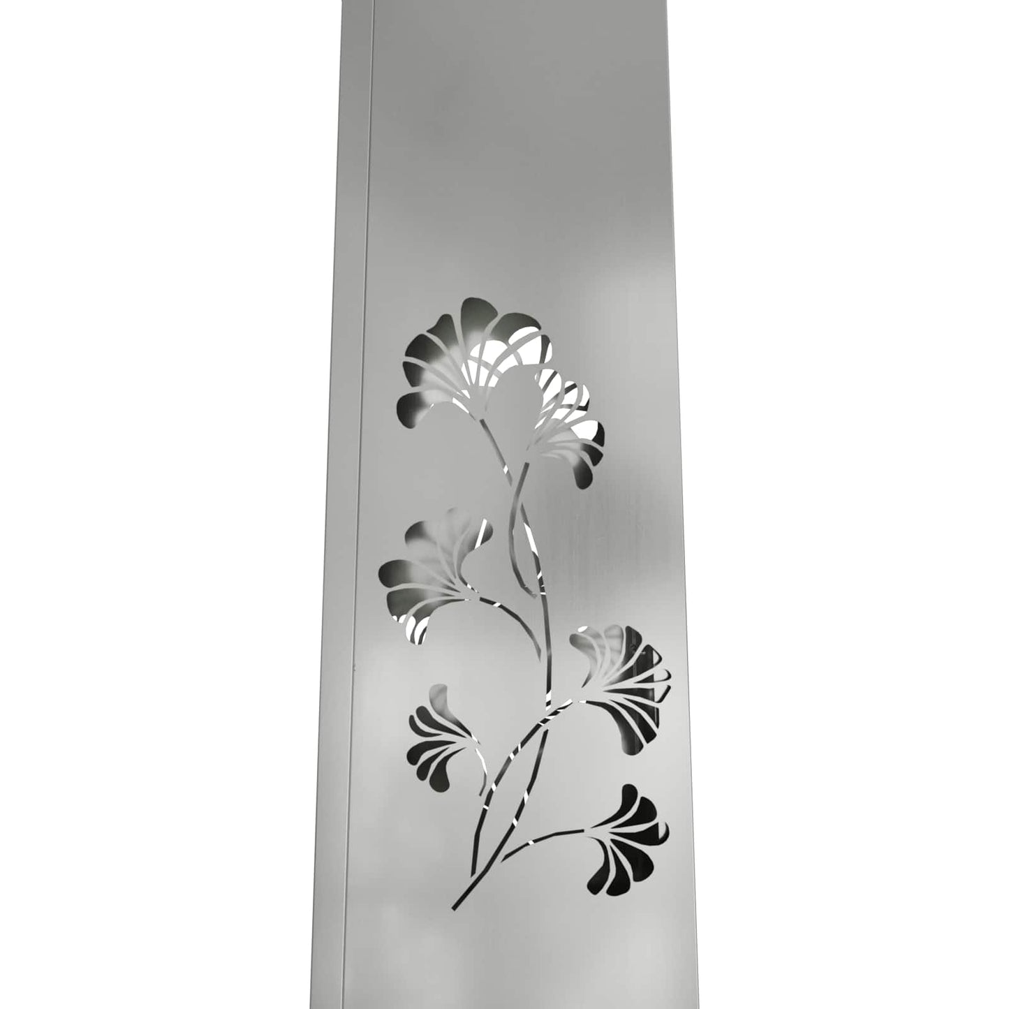 Solar LED Pathway Light 2 pcs Silver Galvanized Steel
