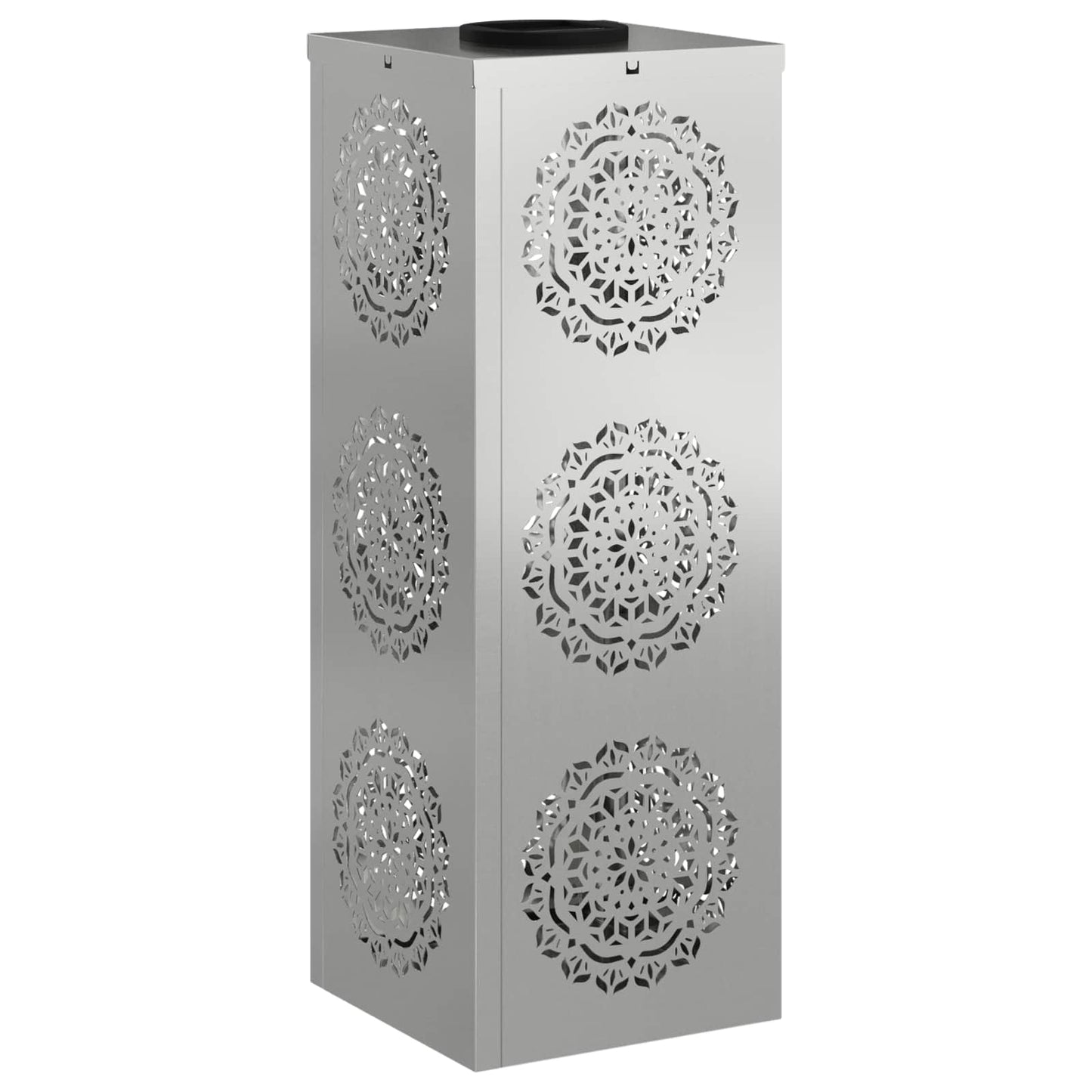 Solar LED Pathway Light 2 pcs Silver Galvanized Steel