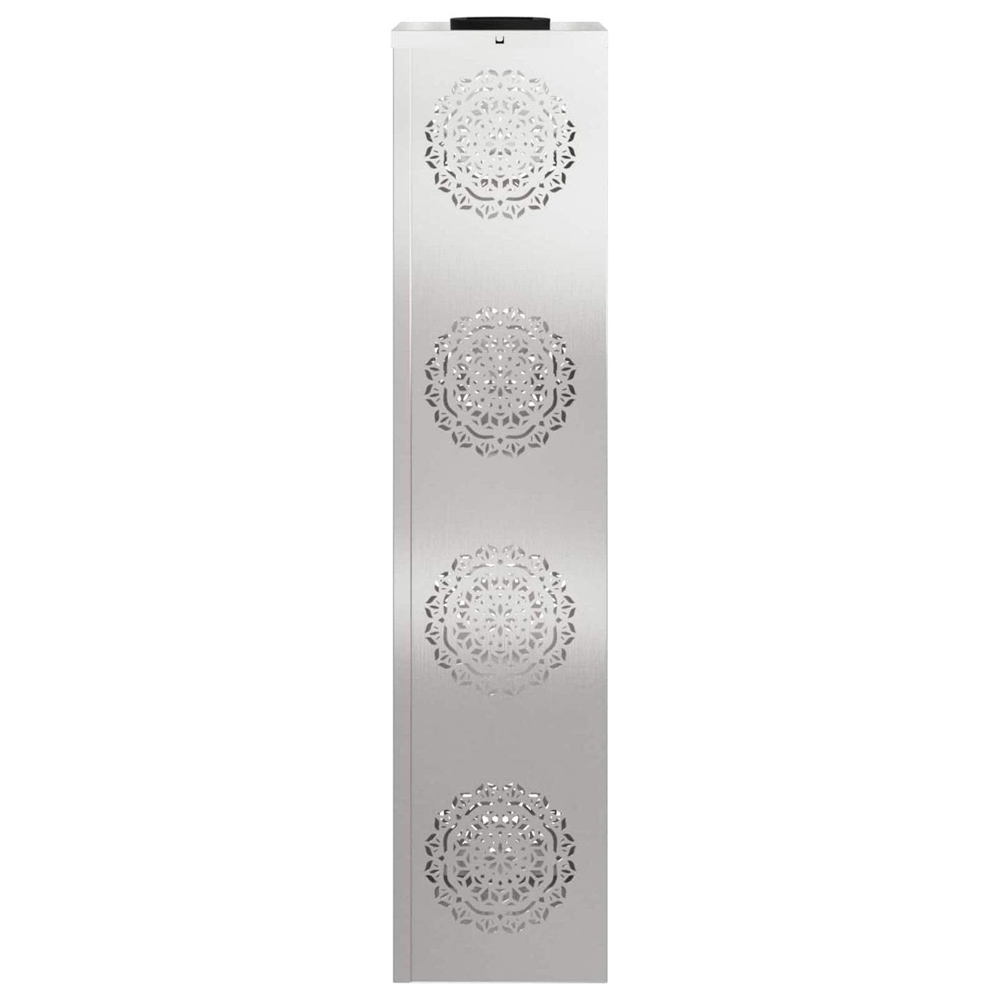 Solar LED Pathway Light 2 pcs Silver Stainless Steel