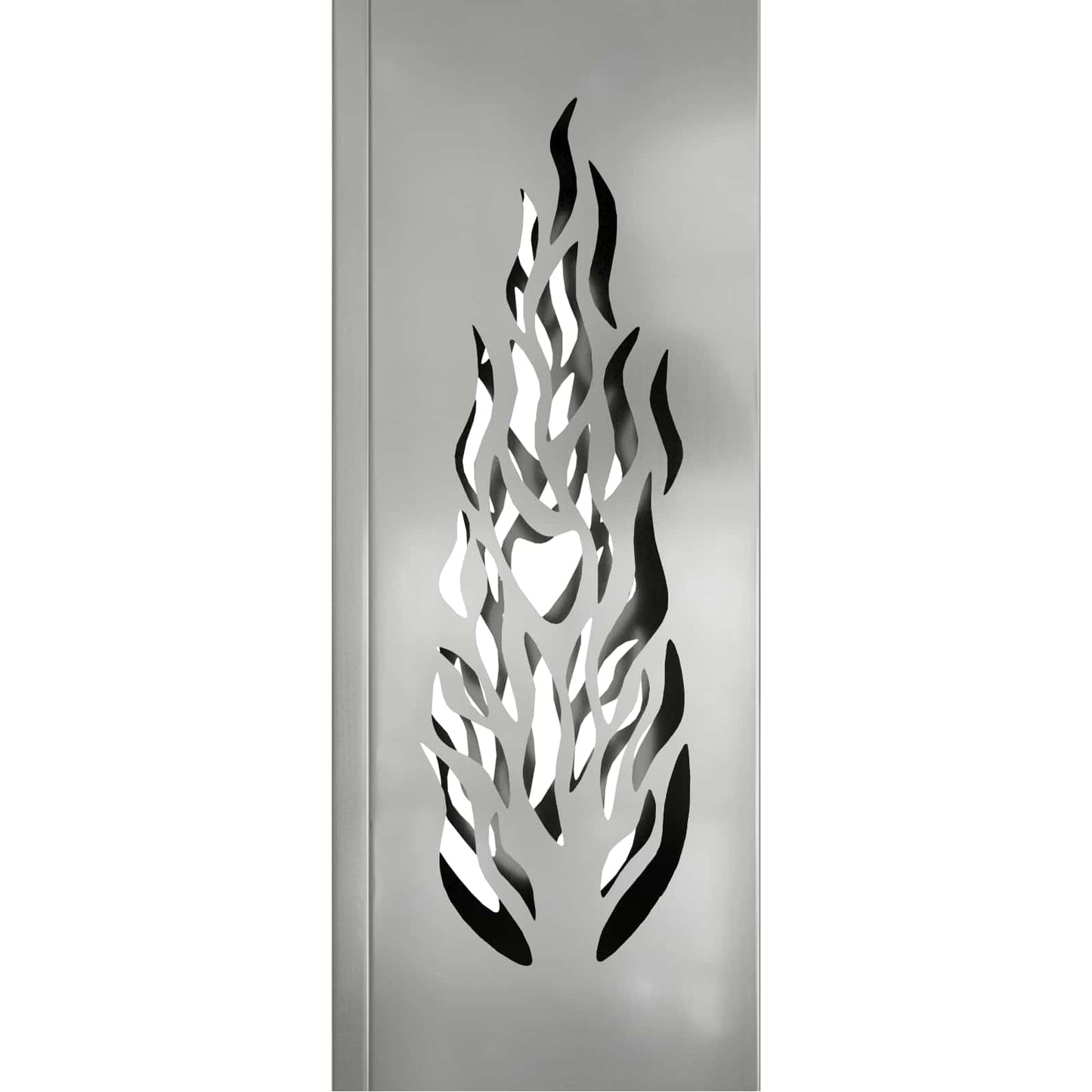 Solar LED Pathway Light 2 pcs Silver Galvanized Steel