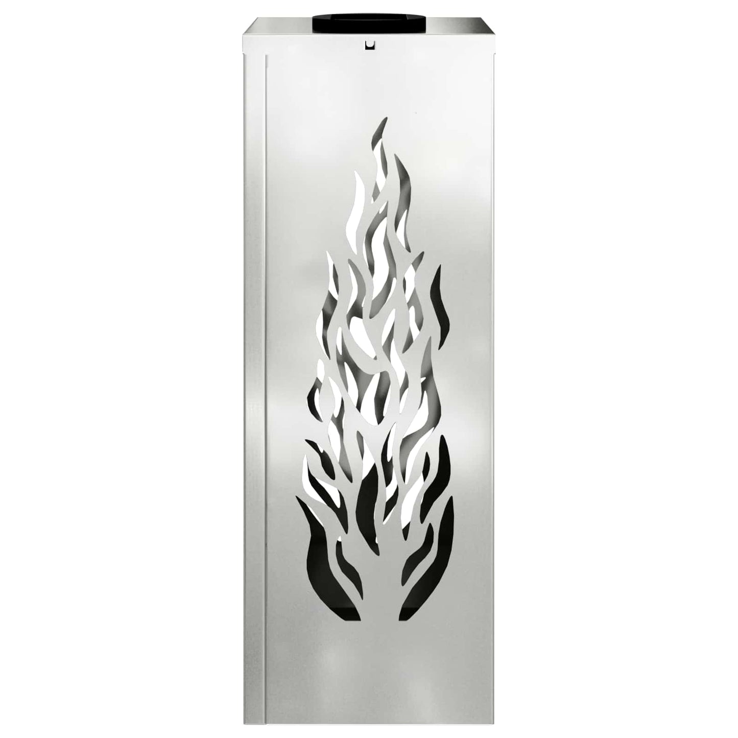 Solar LED Pathway Light 2 pcs Silver Galvanized Steel