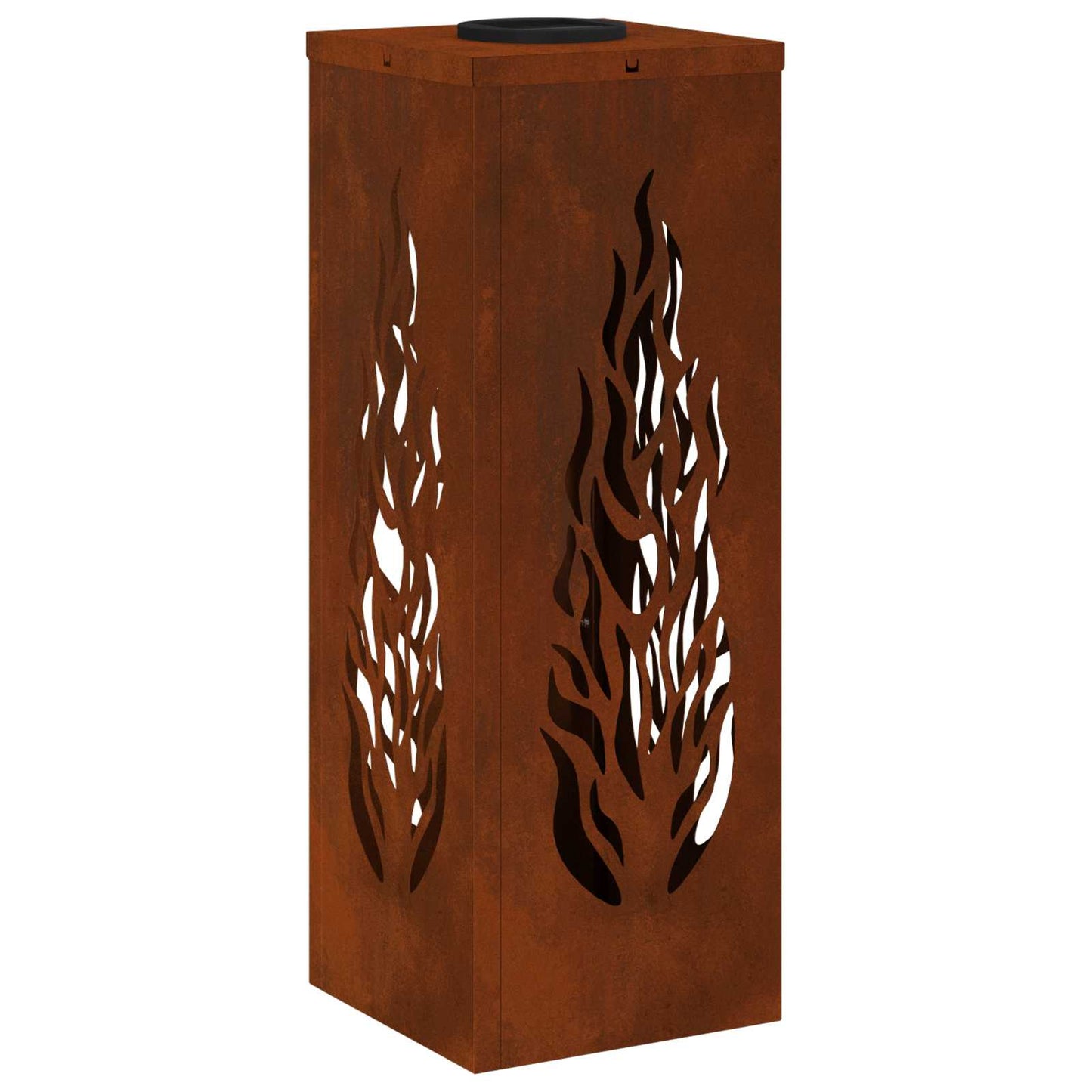 Solar LED Pathway Light 2 pcs Bronze Weathering Steel