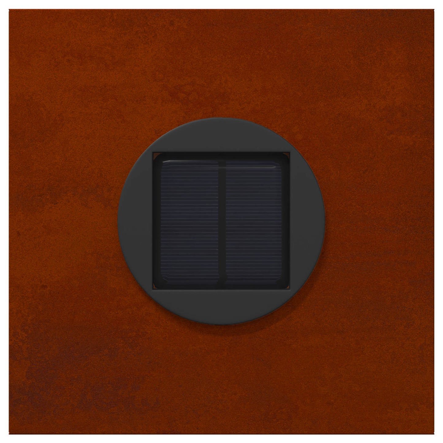 Solar LED Pathway Light 2 pcs Bronze Weathering Steel