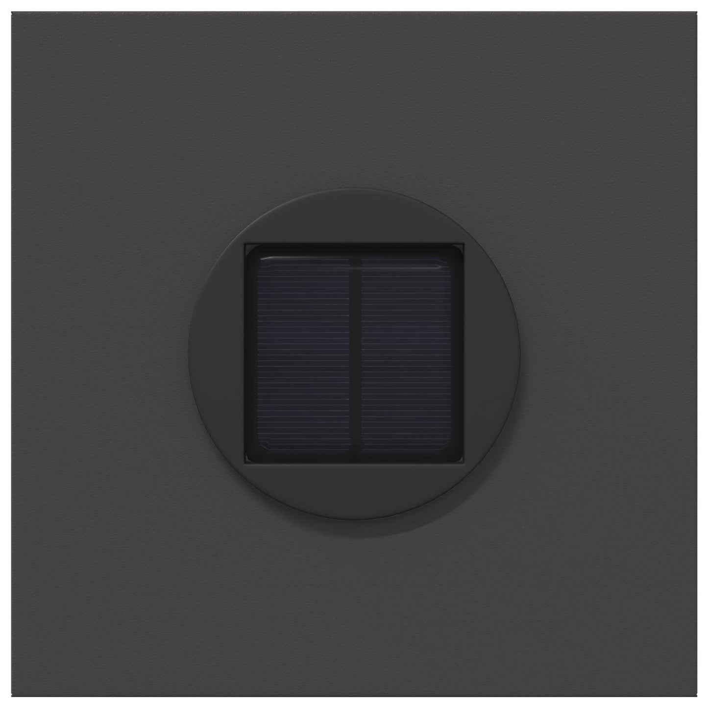 Solar LED Pathway Light 2 pcs Black Cold Rolled Steel