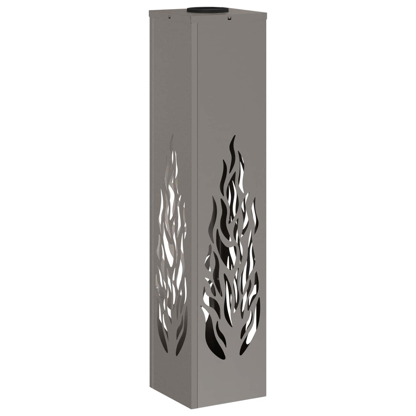 Solar LED Pathway Light 2 pcs Rusty Weathering Steel