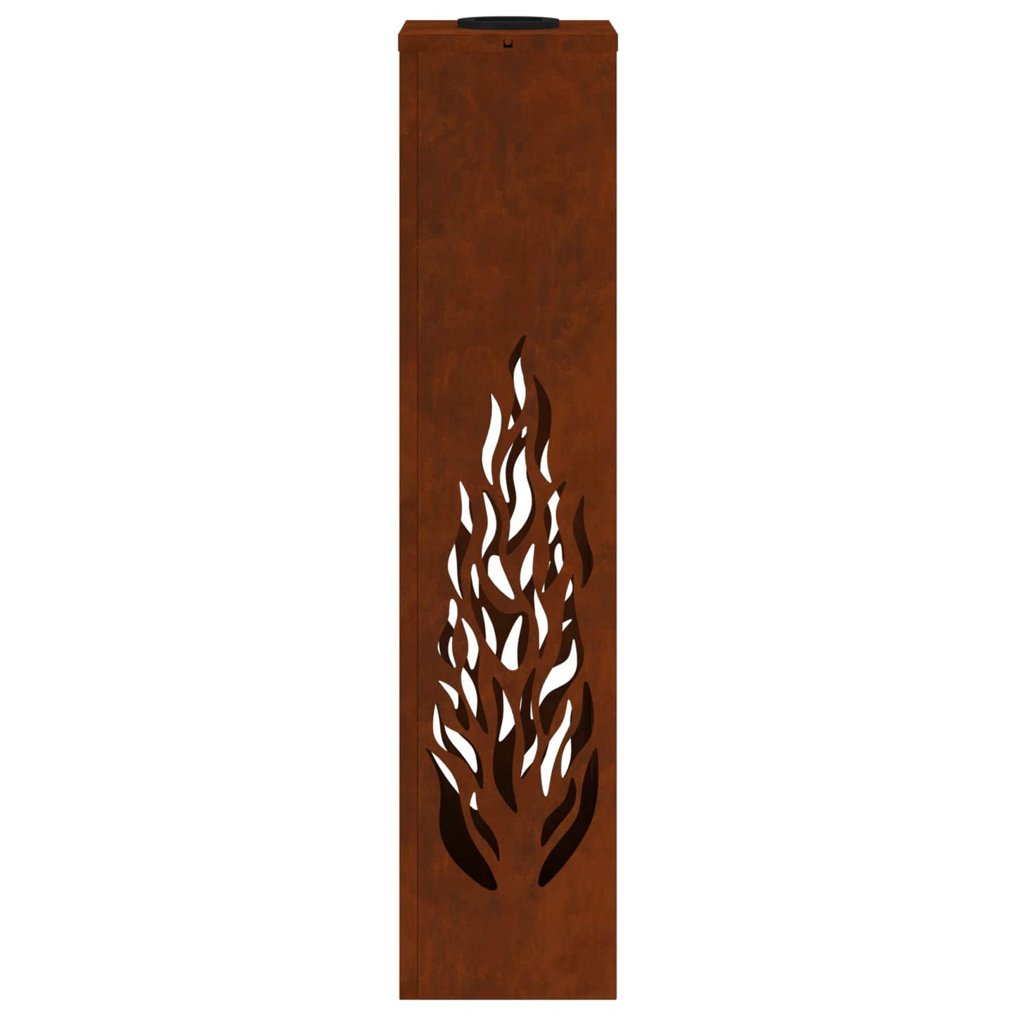 Solar LED Pathway Light 2 pcs Rusty Weathering Steel
