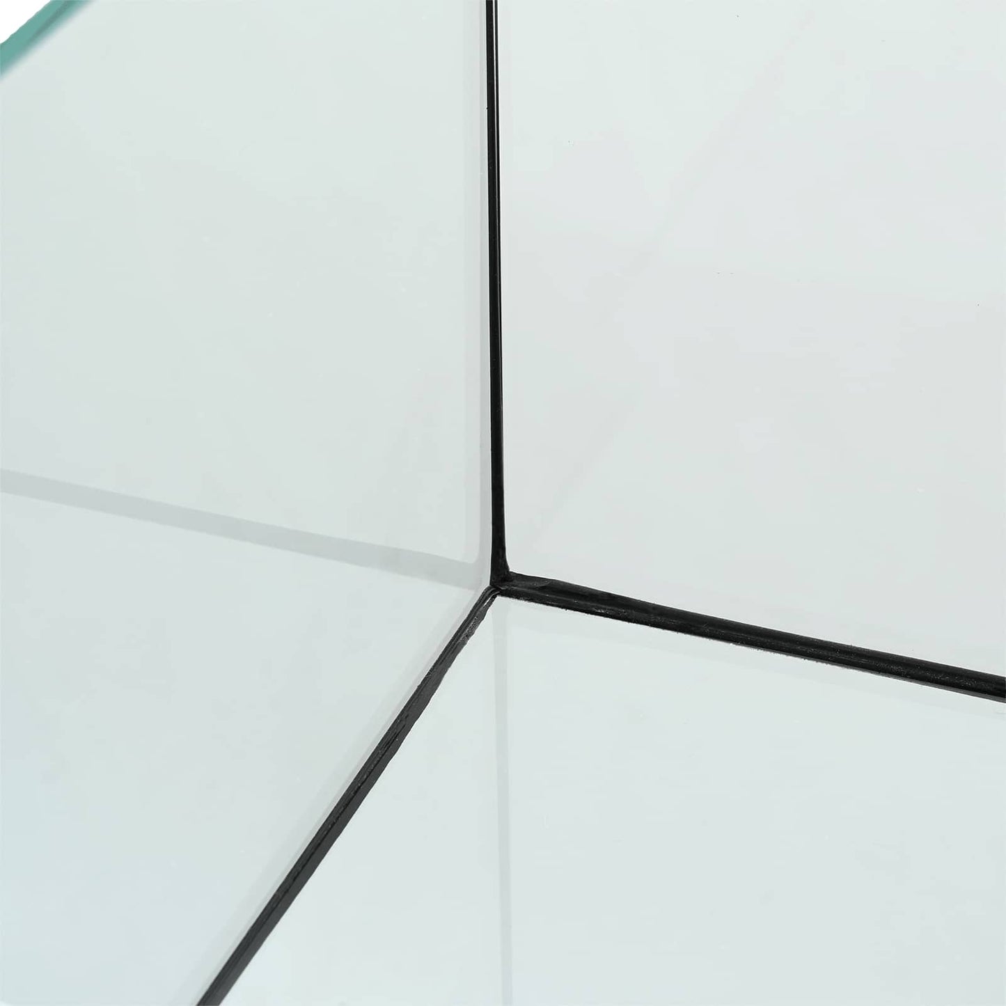 Aquarium with Storage Transparent 40 x 25 x 25 cm Glass