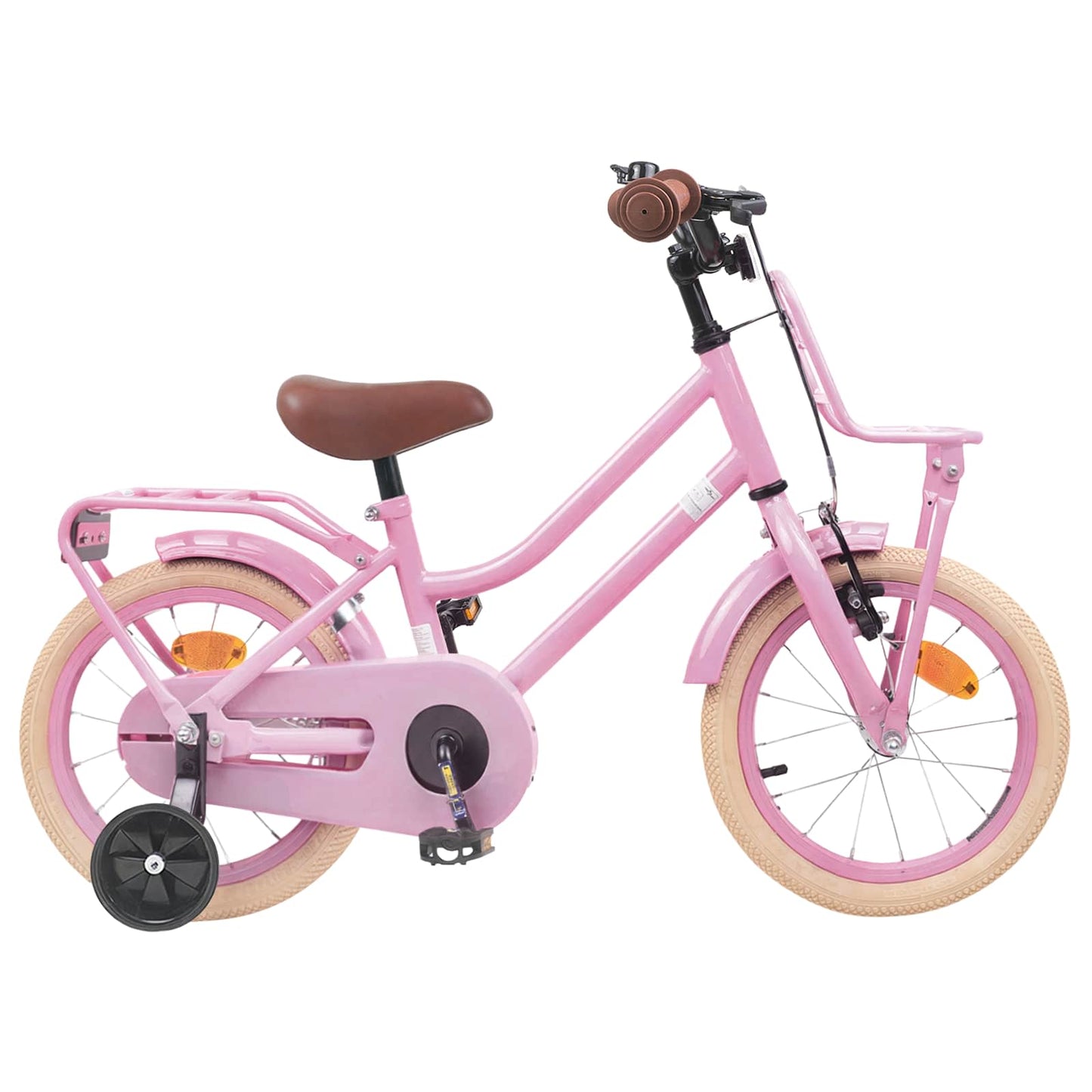 Kids Bike 16 Inches for 4-6 Years Old Light Pink