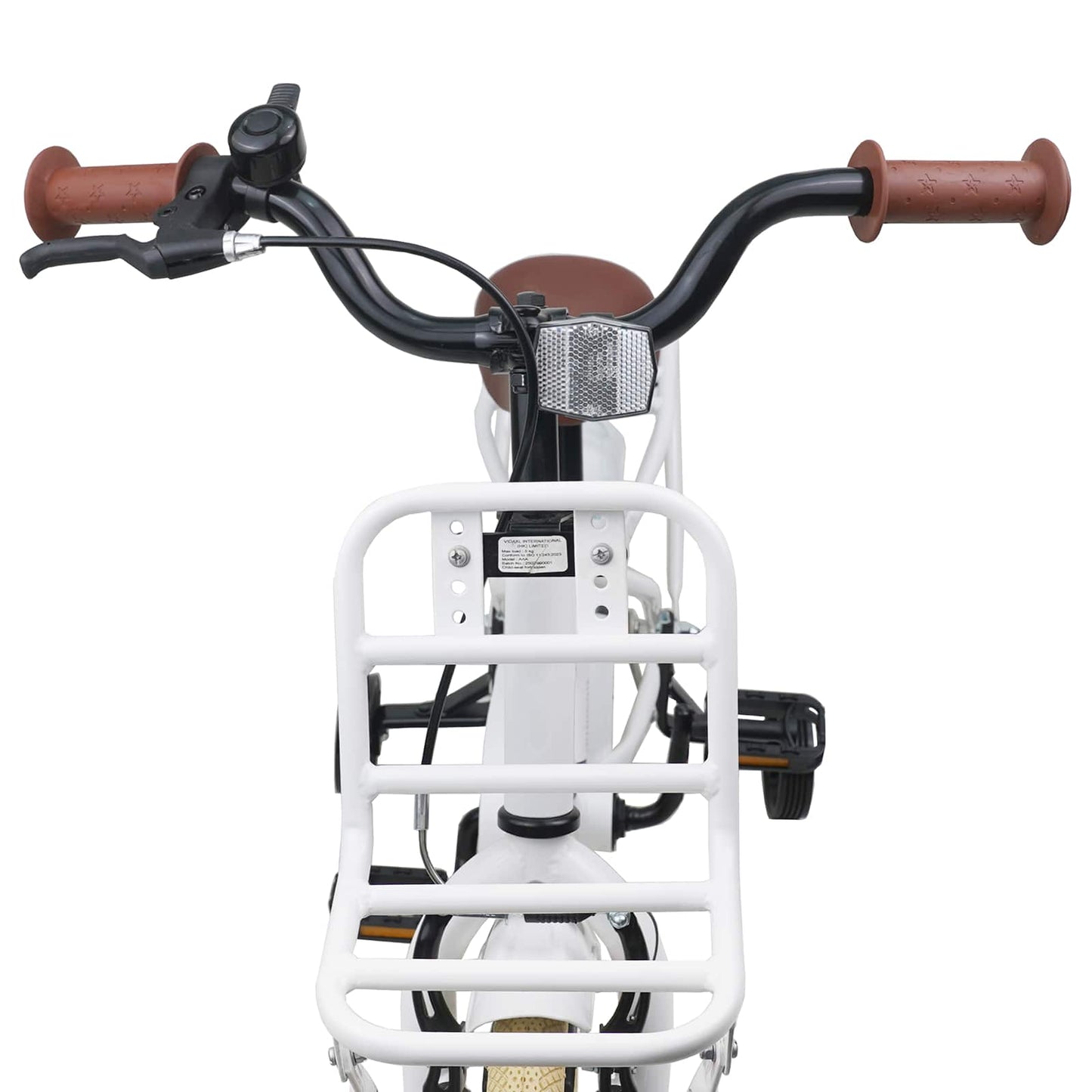 Kids Bike 16 Inches for 4-6 Years Old White