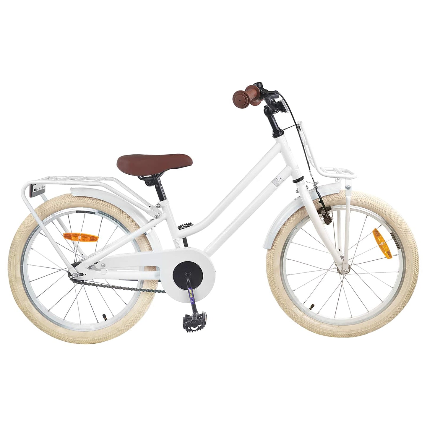 Kids Bike 20 Inches for 6-11 Years Old White