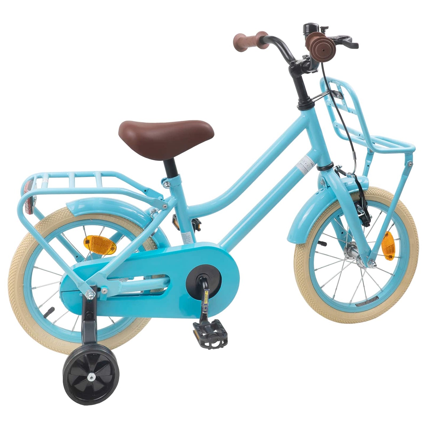 Kids Bike 14 Inches for 3-5 Years Old Light Blue