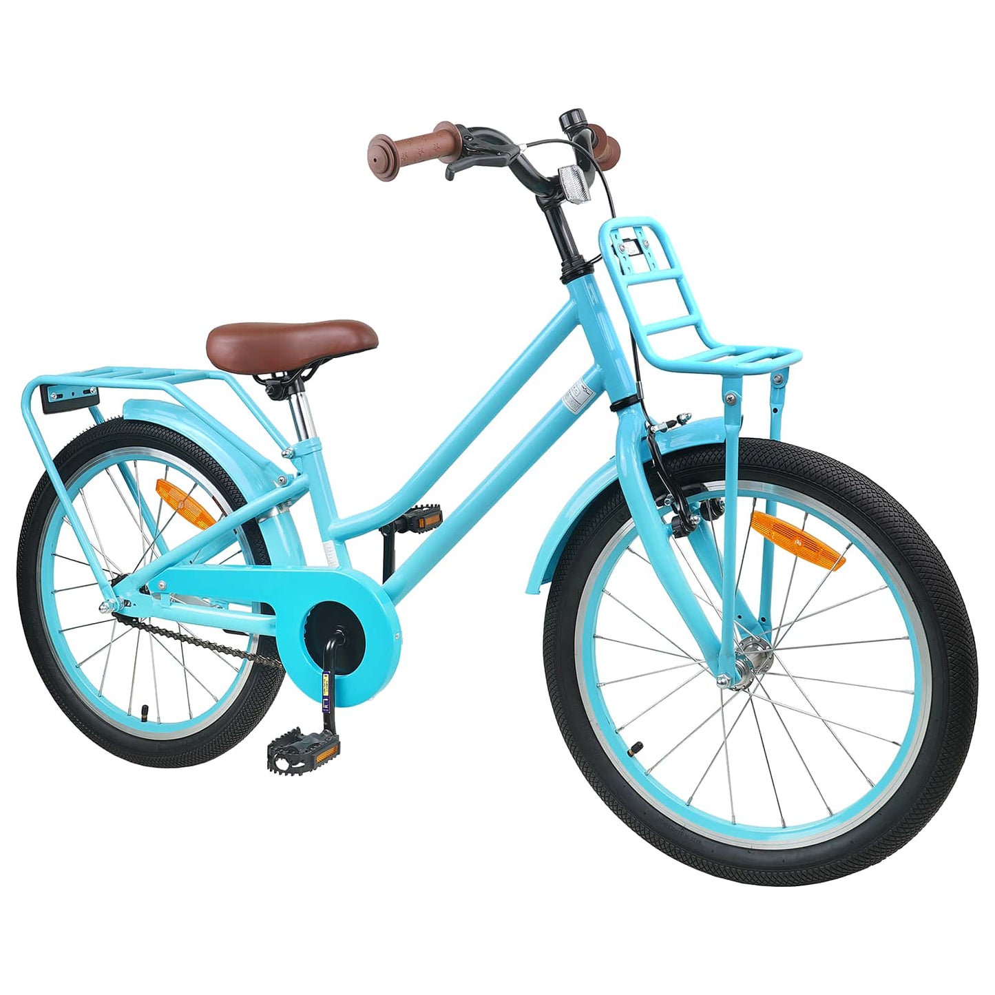 Kids Bike 18 Inches for 5-7 Years Old Light Blue
