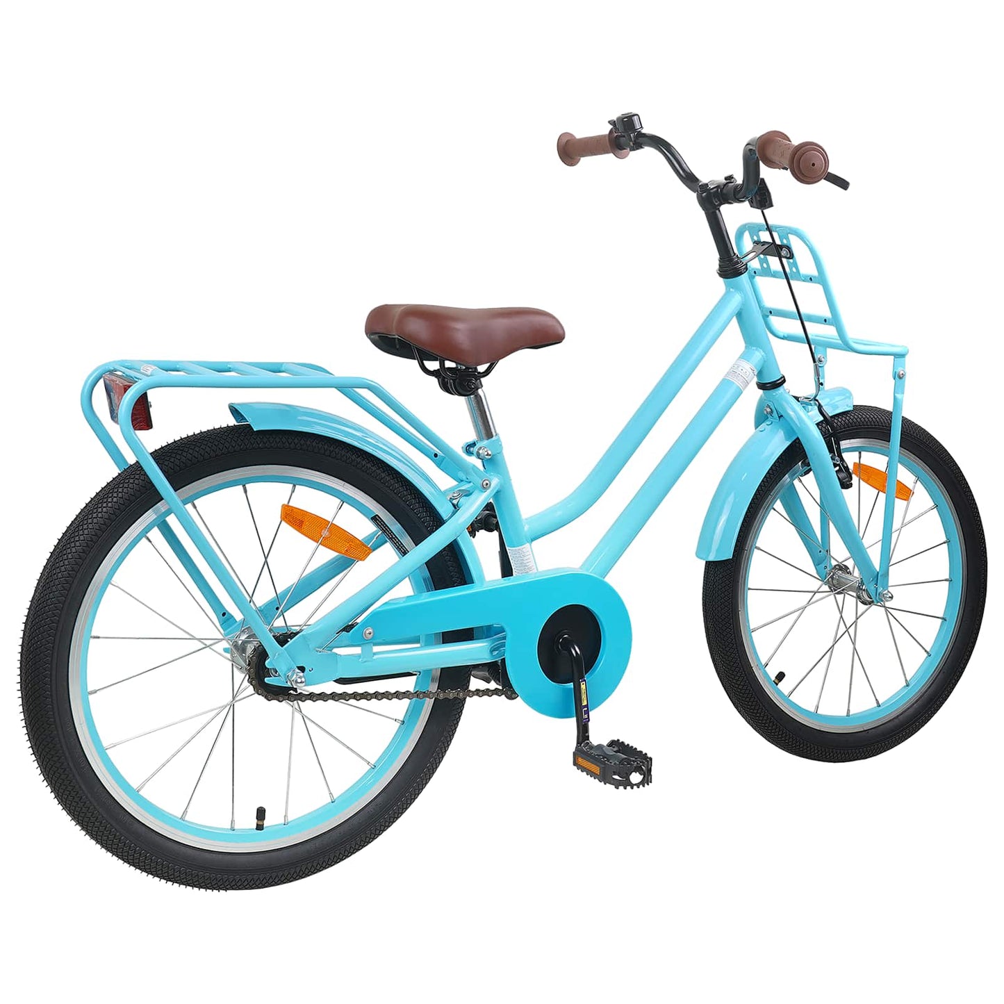 Kids Bike 18 Inches for 5-7 Years Old Light Blue