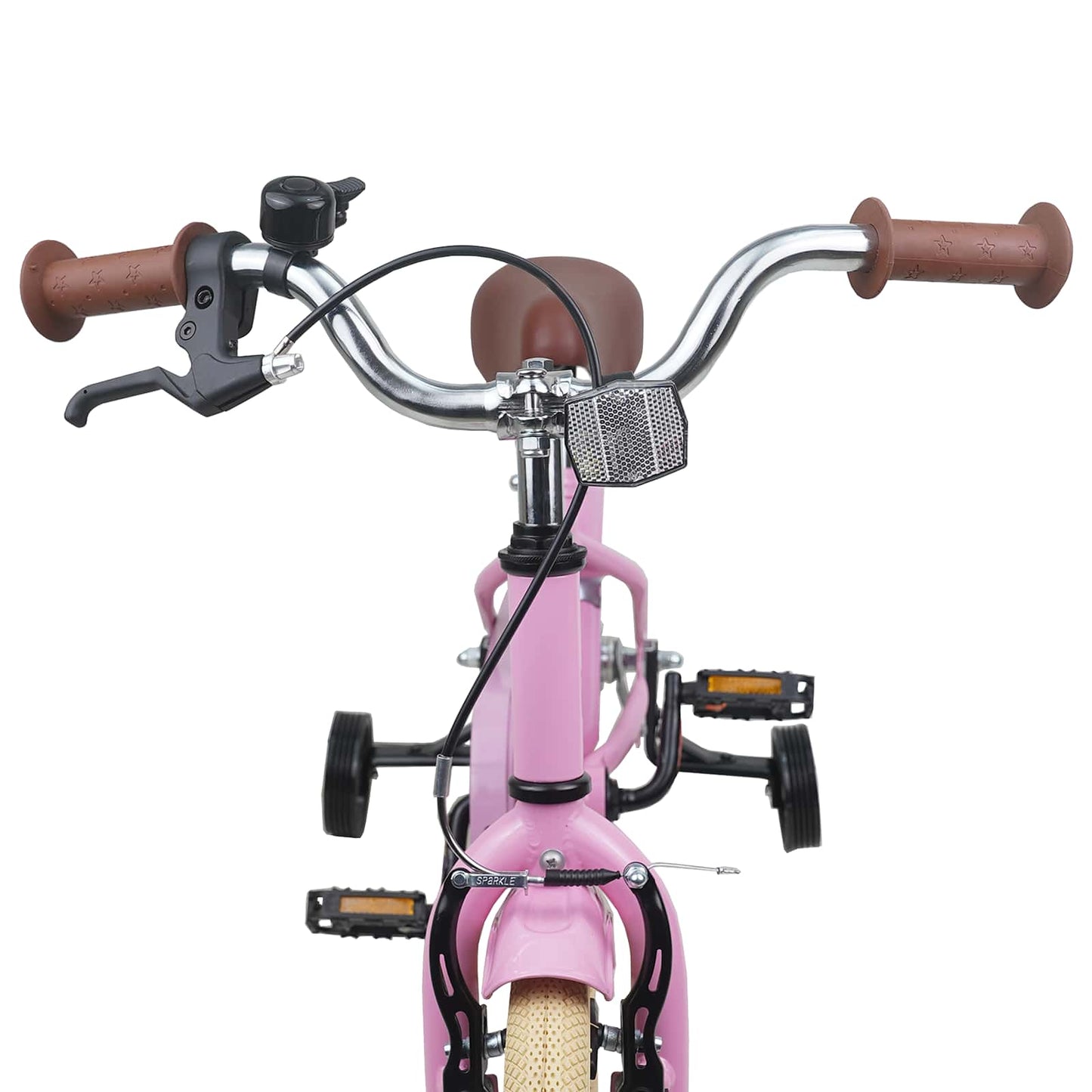 Kids Bike 12 Inches for 2-4 Years Old Light Pink