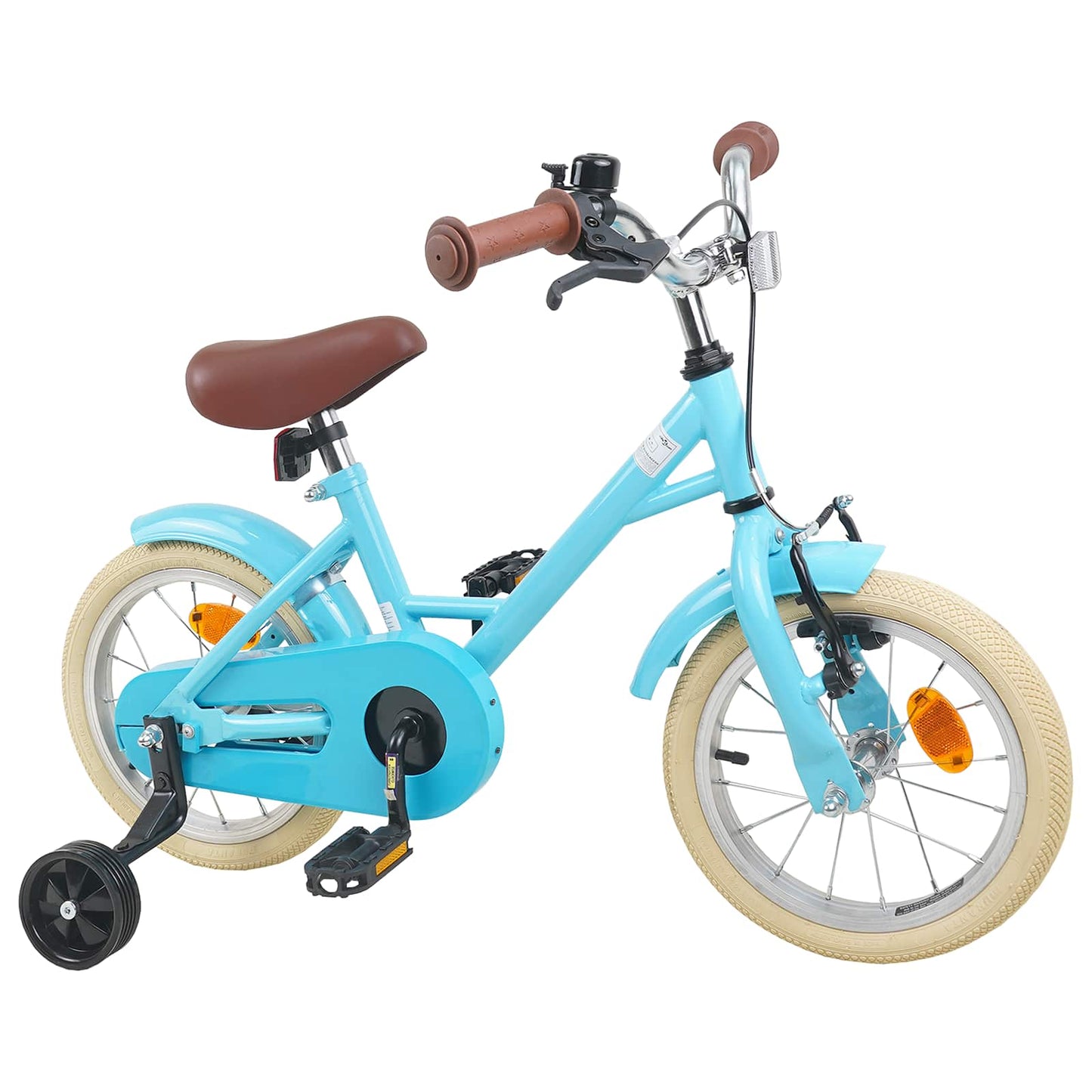 Kids Bike 14 Inches for 3-5 Years Old Light Blue