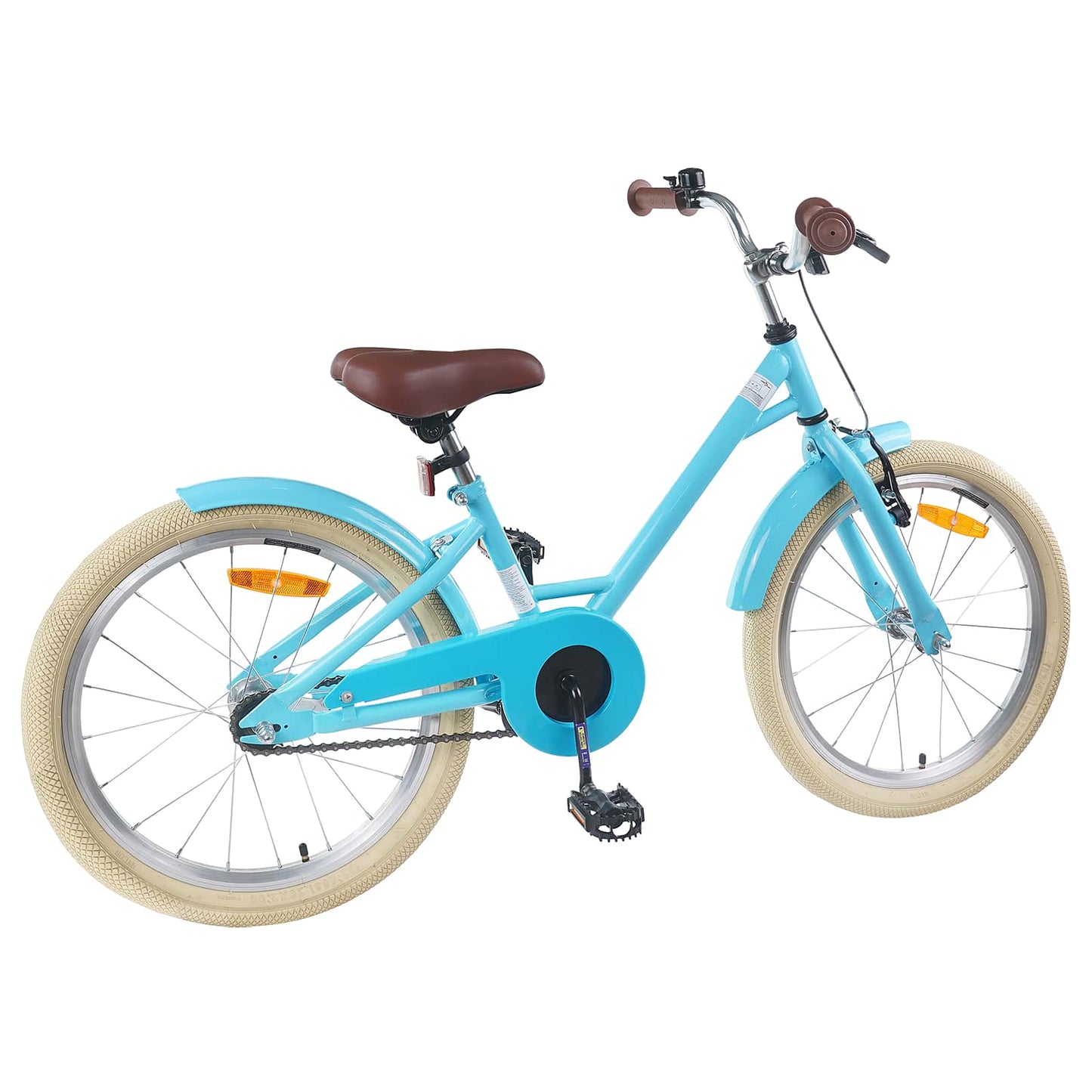 Kids Bike 22 Inches for 7-12 Years Old Light Blue