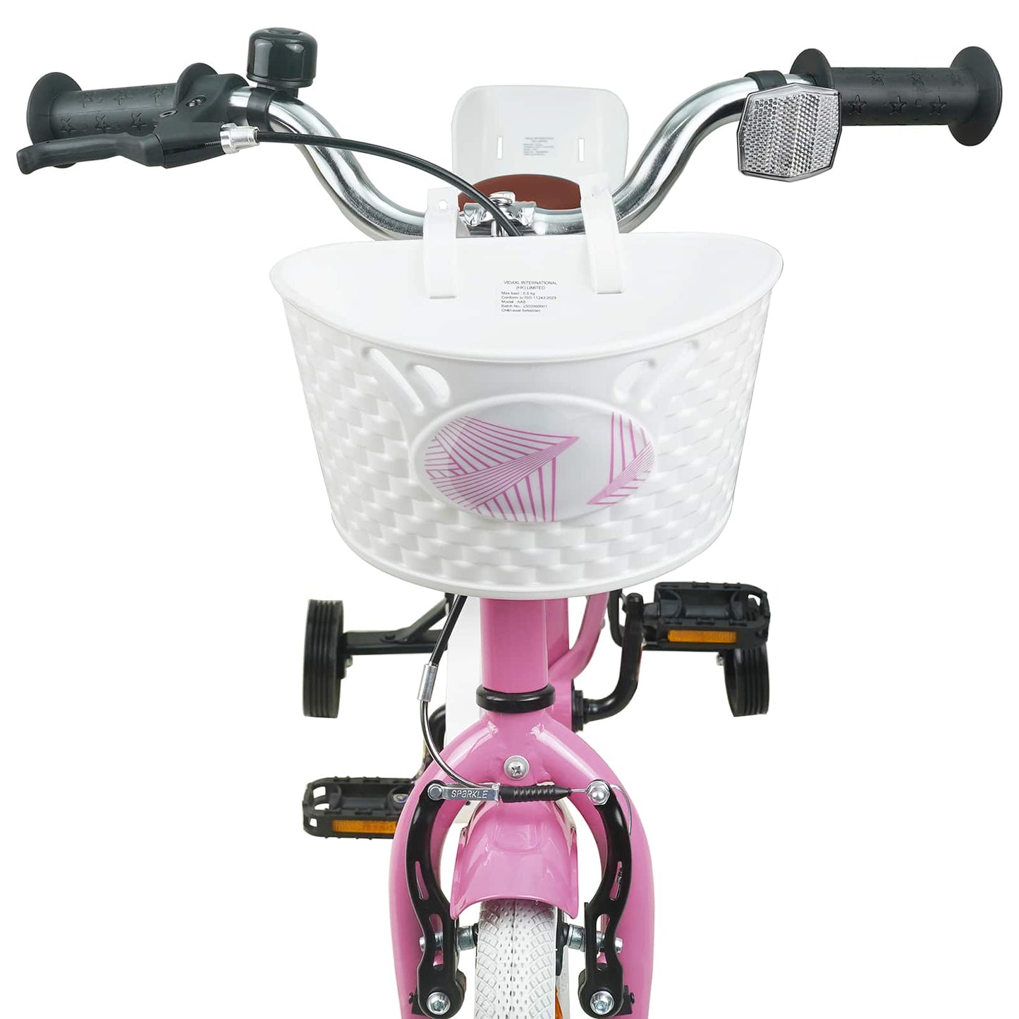 Kids Bike 16 Inches for 4-6 Years Old Light Pink
