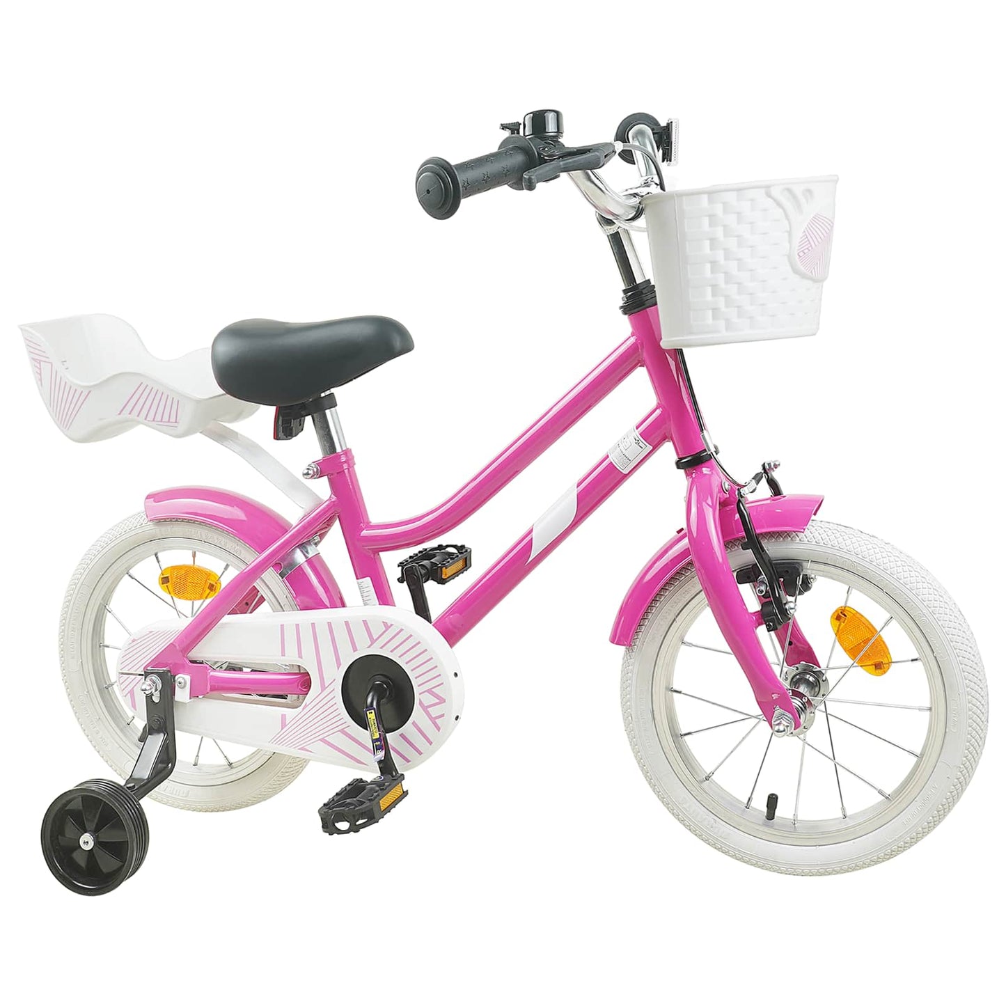 Kids Bike 16 Inches for 4-6 Years Old Dark Pink
