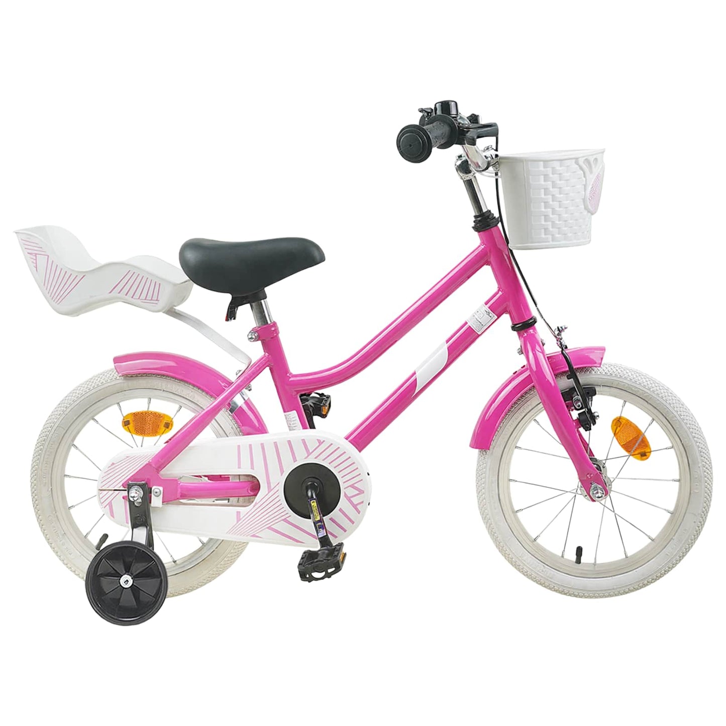 Kids Bike 16 Inches for 4-6 Years Old Dark Pink