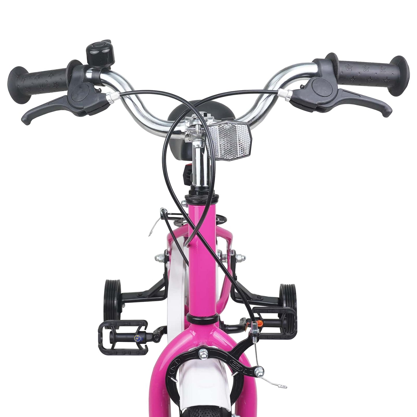 Kids Bike 12 Inches for 2-4 Years Old Pink White
