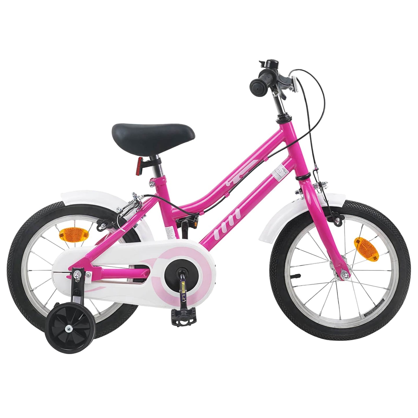 Kids Bike 16 Inches for 4-6 Years Old Pink White
