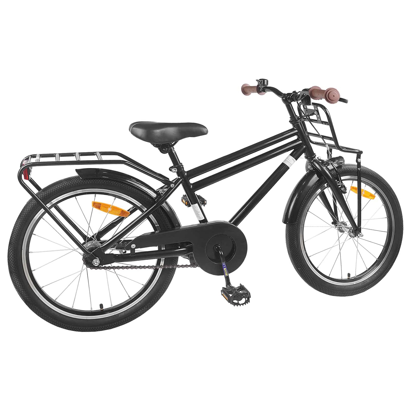 Kids Bike 18 Inches for 5-7 Years Old Black