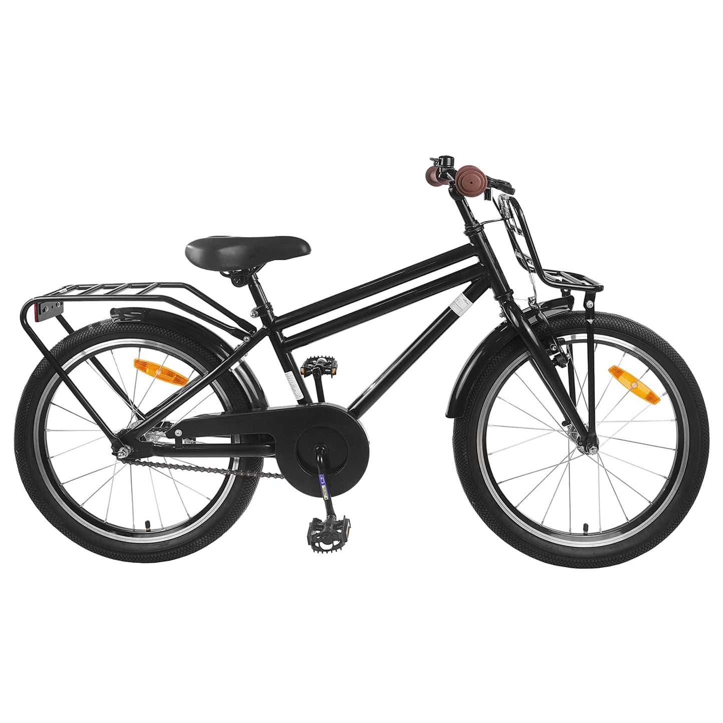 Kids Bike 20 Inches for 6-11 Years Old Black