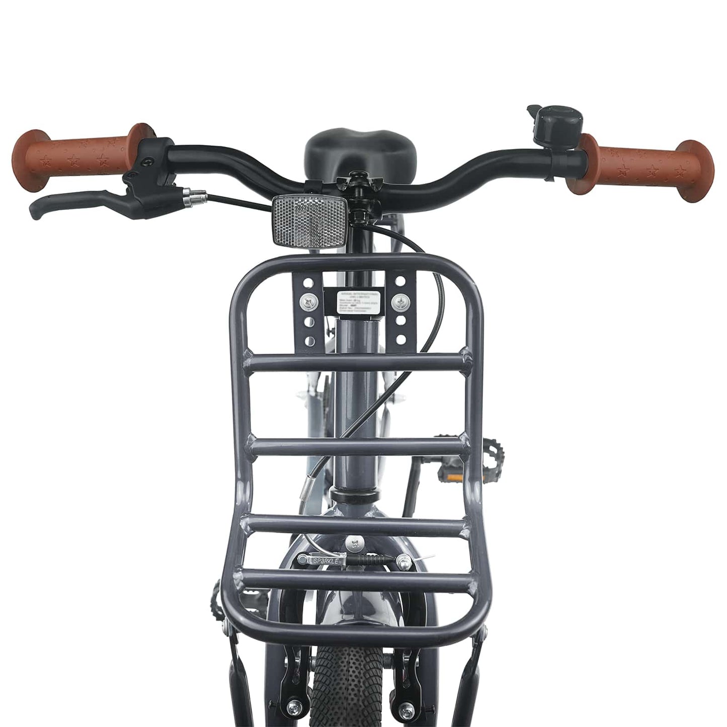 Kids Bike 18 Inches for 5-7 Years Old Dark Grey