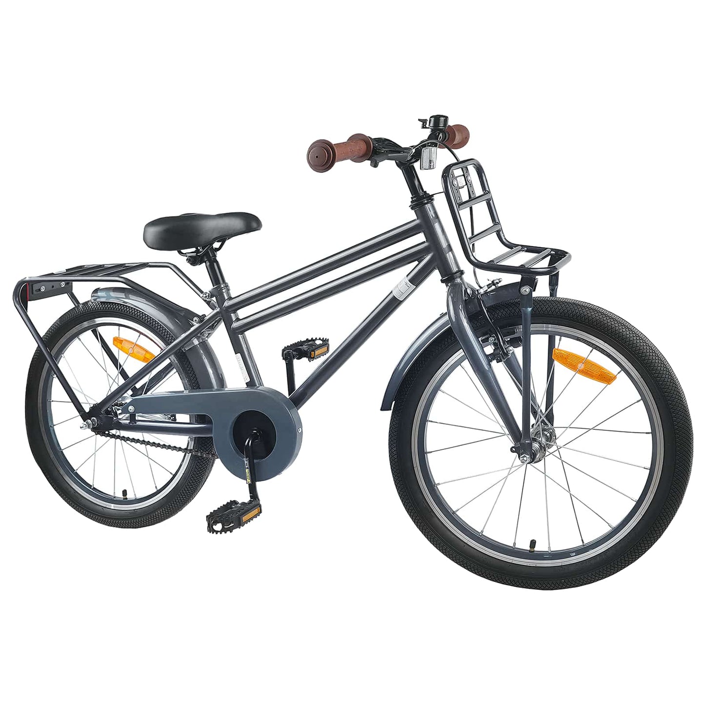 Kids Bike 18 Inches for 5-7 Years Old Dark Grey