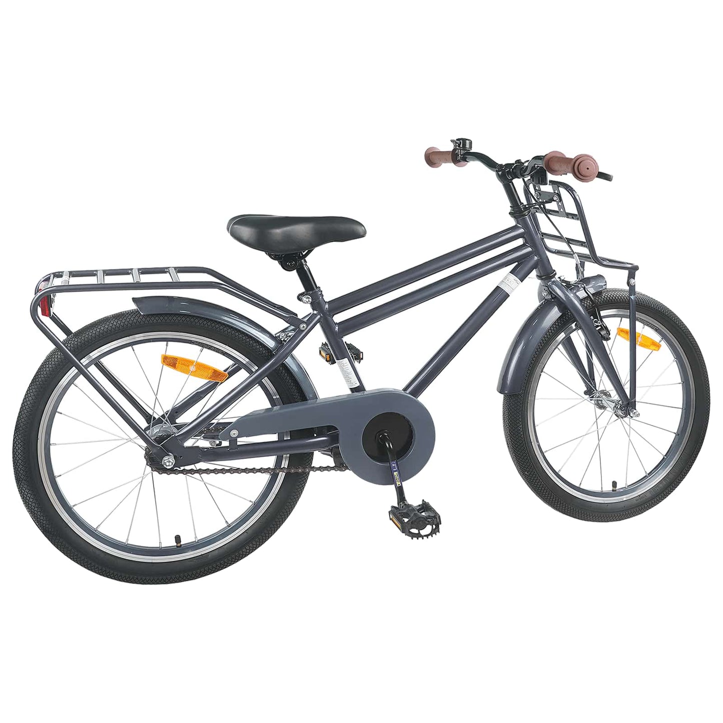 Kids Bike 18 Inches for 5-7 Years Old Dark Grey