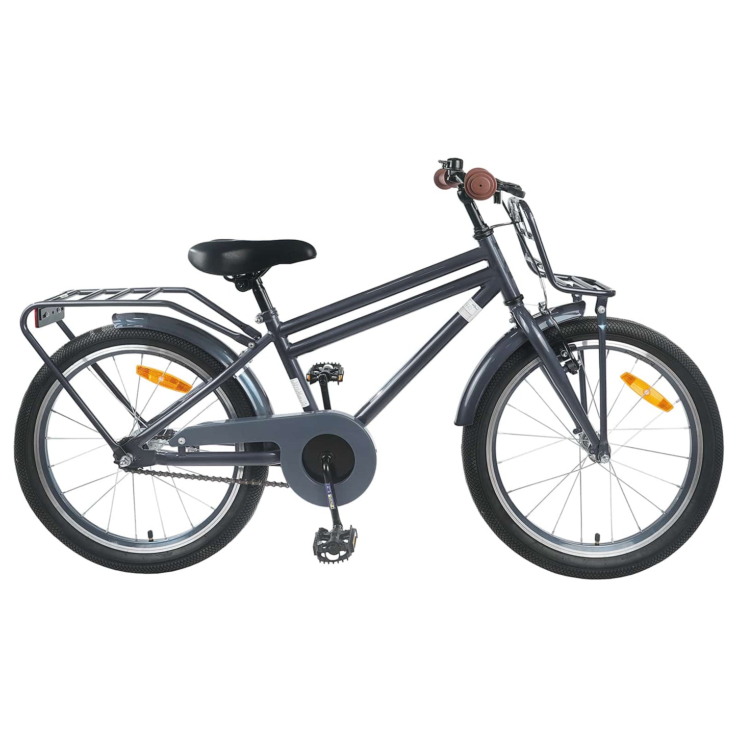 Kids Bike 18 Inches for 5-7 Years Old Dark Grey