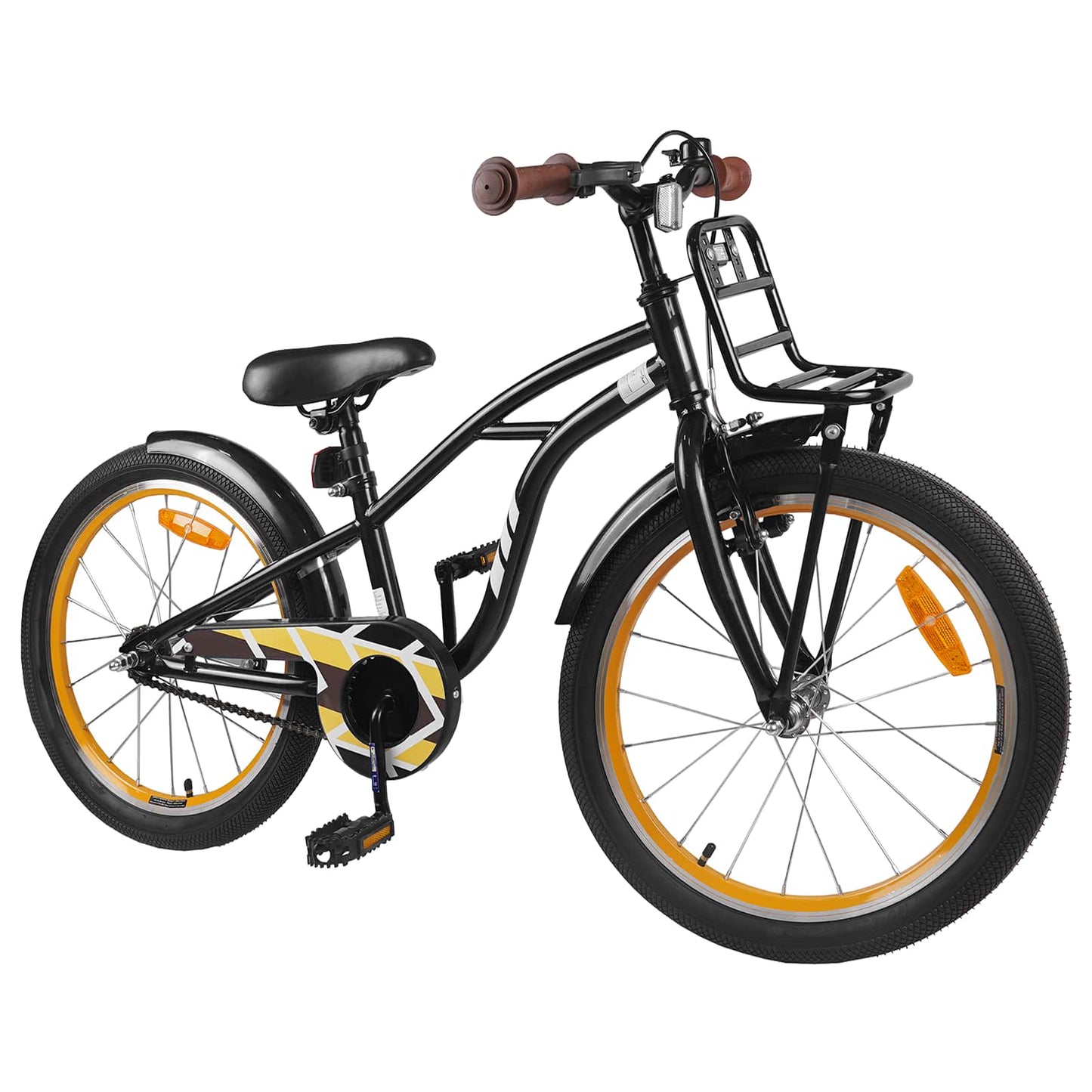 Kids Bike 20 Inches for 6-11 Years Old Black