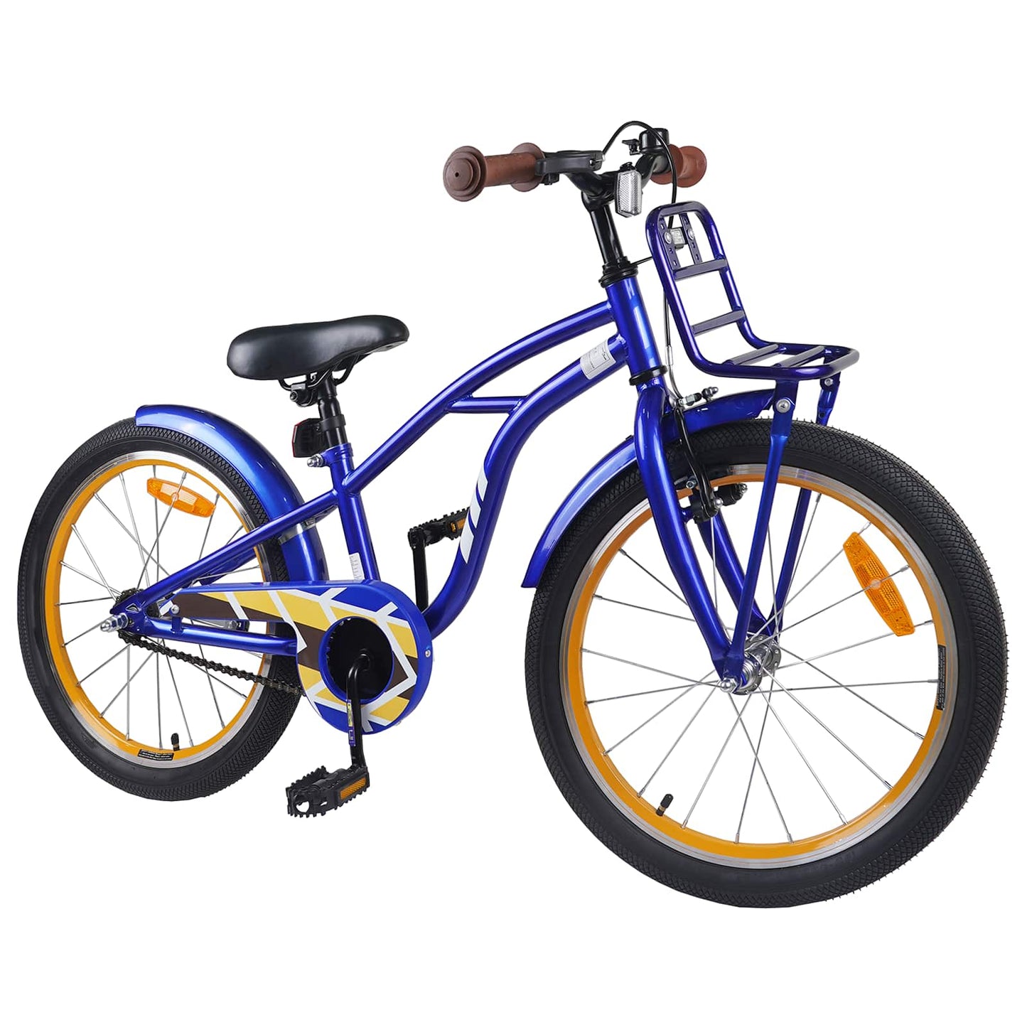 Kids Bike 22 Inches for 7-12 Years Old Dark Blue