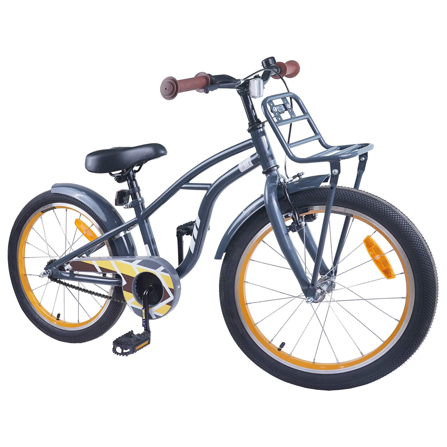 Kids Bike 20 Inches for 6-11 Years Old Dark Grey