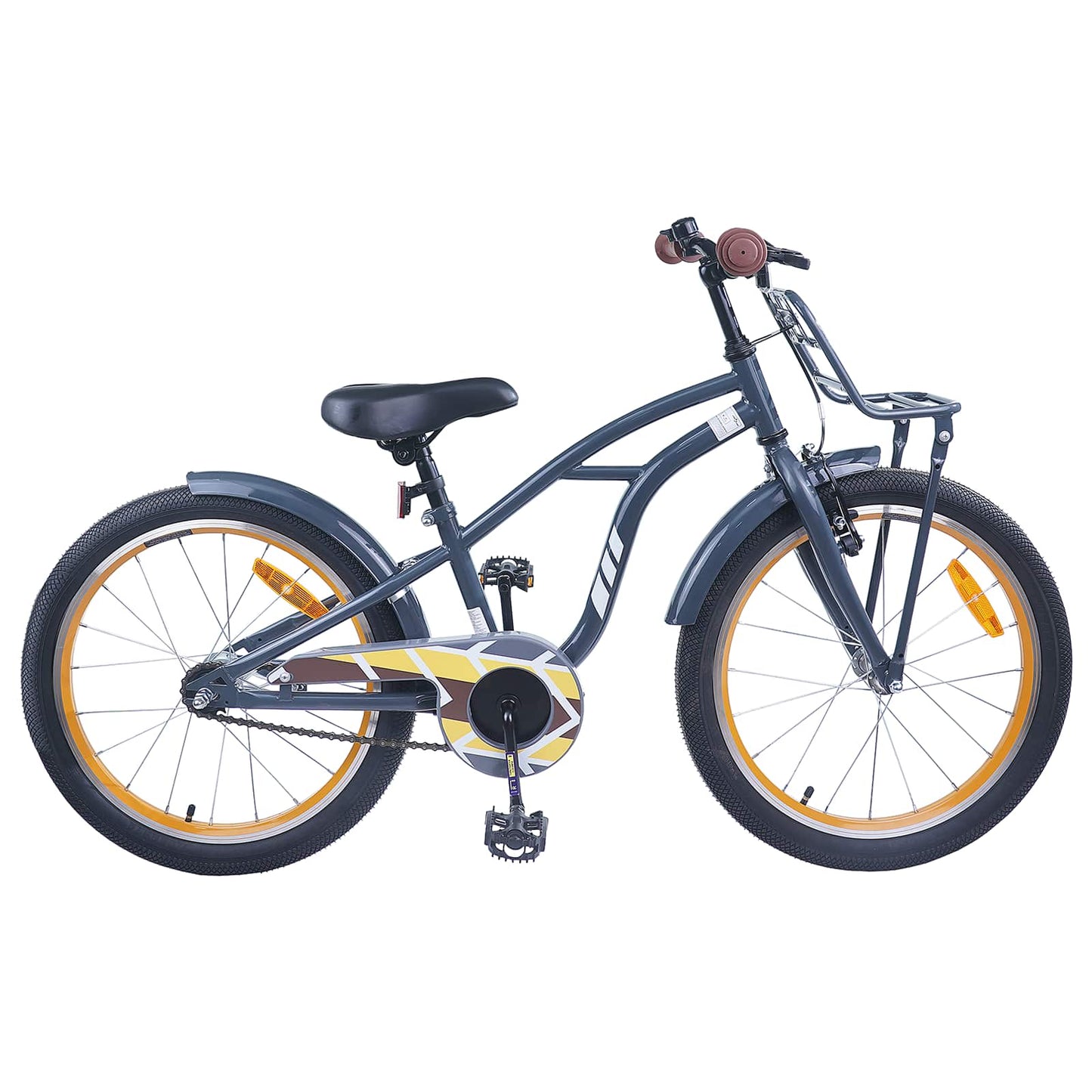 Kids Bike 20 Inches for 6-11 Years Old Dark Grey