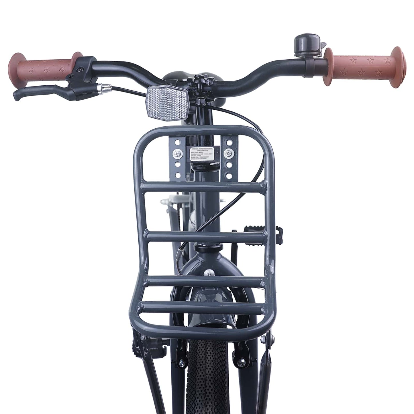 Kids Bike 22 Inches for 7-12 Years Old Dark Grey
