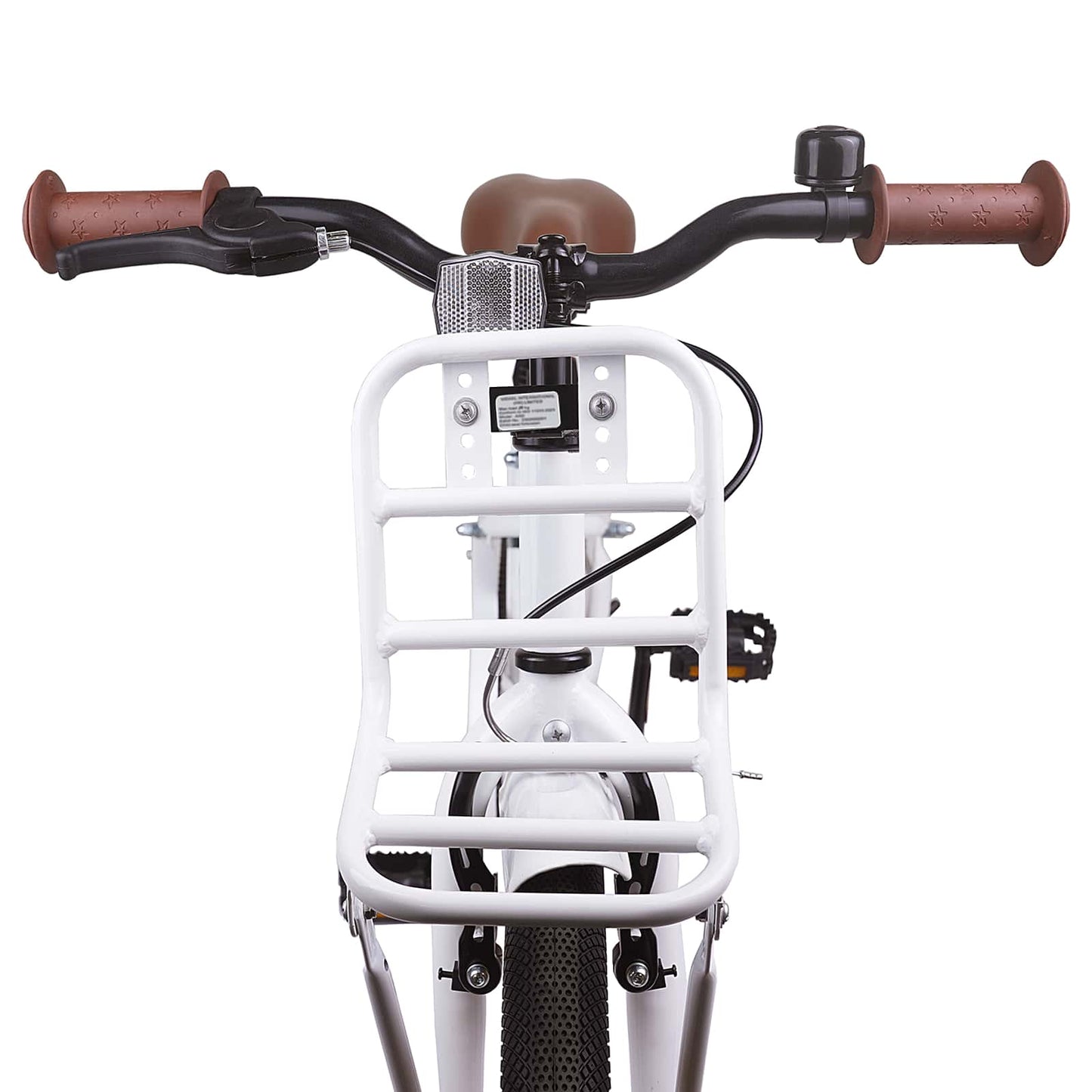 Kids Bike 18 Inches for 5-7 Years Old White