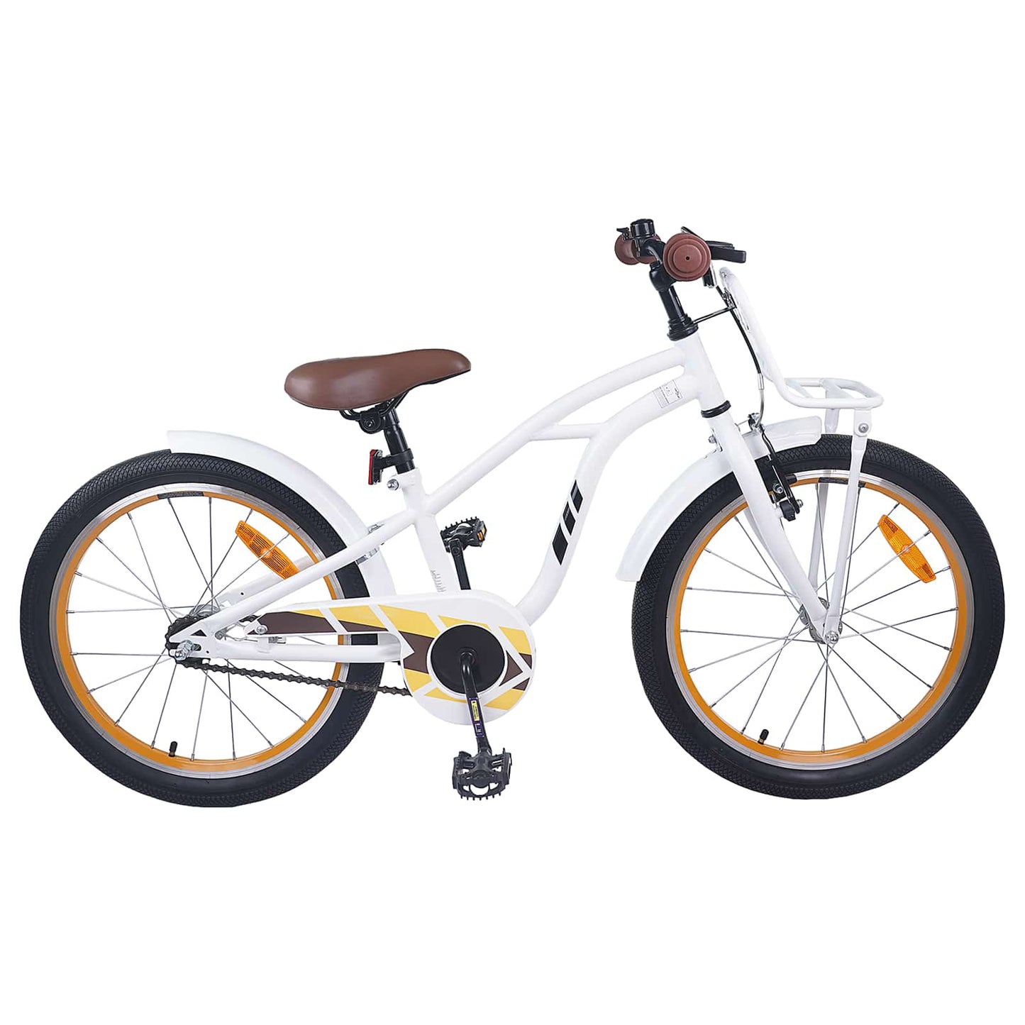 Kids Bike 20 Inches for 6-11 Years Old White