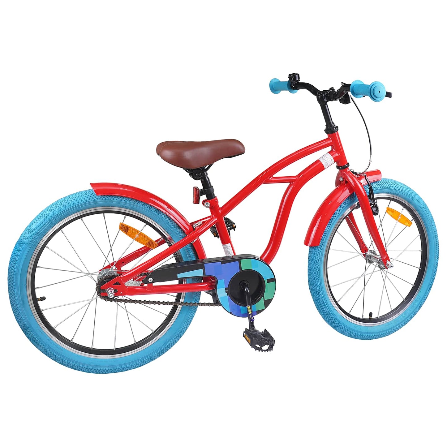 Kids Bike 18 Inches for 5-7 Years Old Red