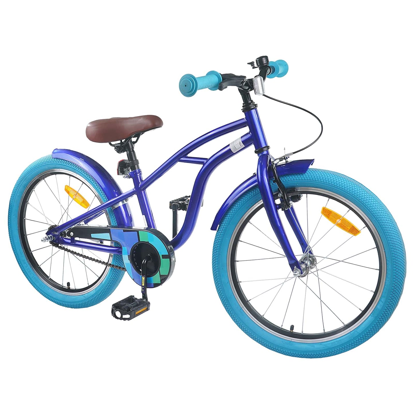 Kids Bike 22'' for 7-12 Years Old Dark Blue