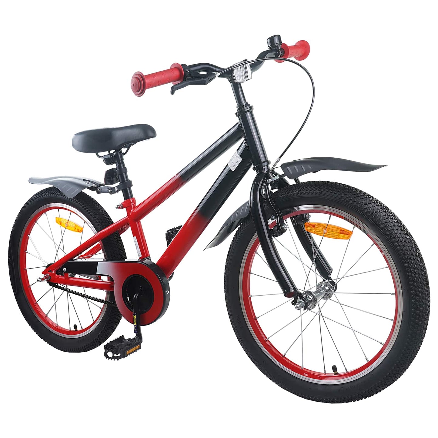 Kids Bike 20 Inches for 6-11 Years Old Red and Black