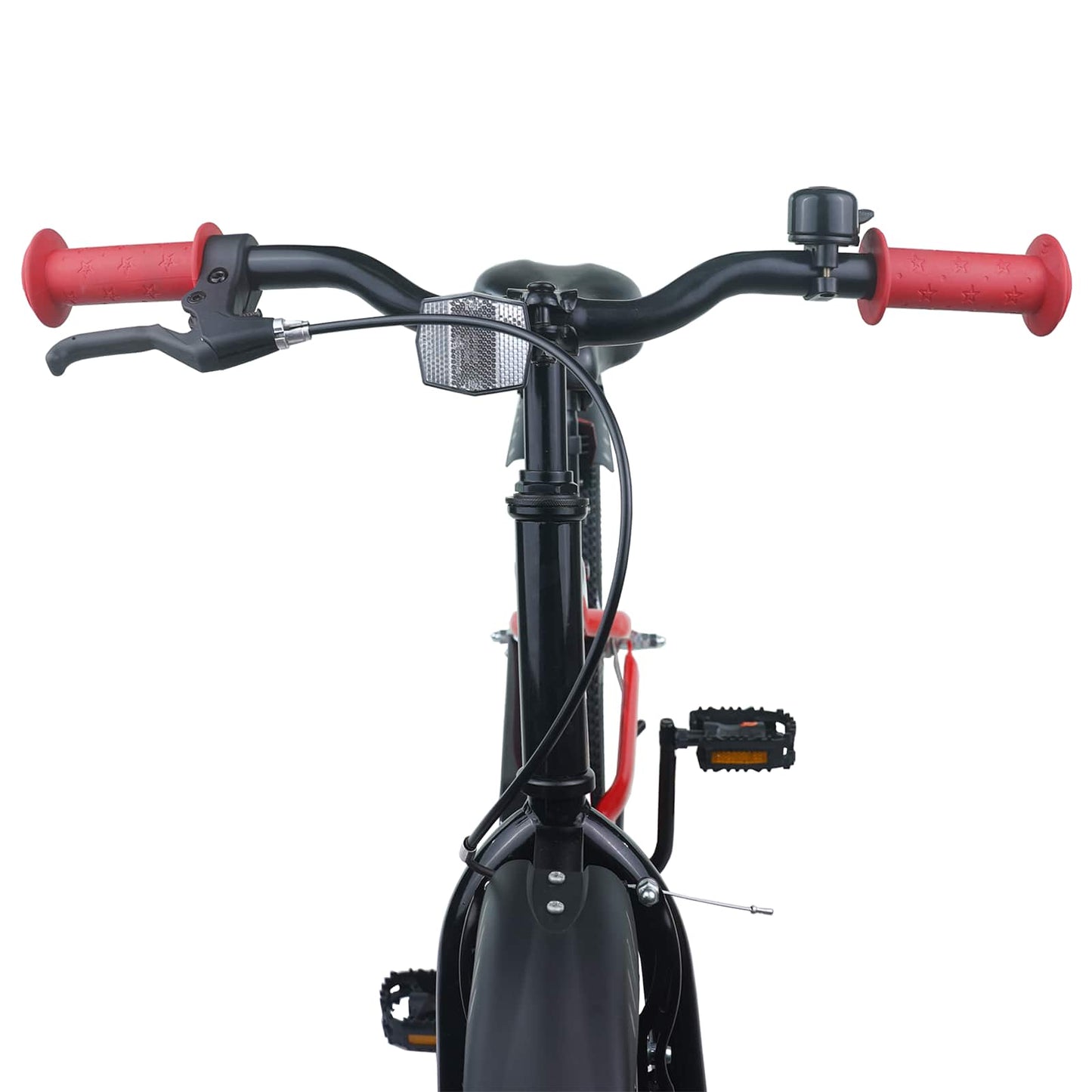 Kids Bike 22 Inches for 7-12 Years Old Red and Black