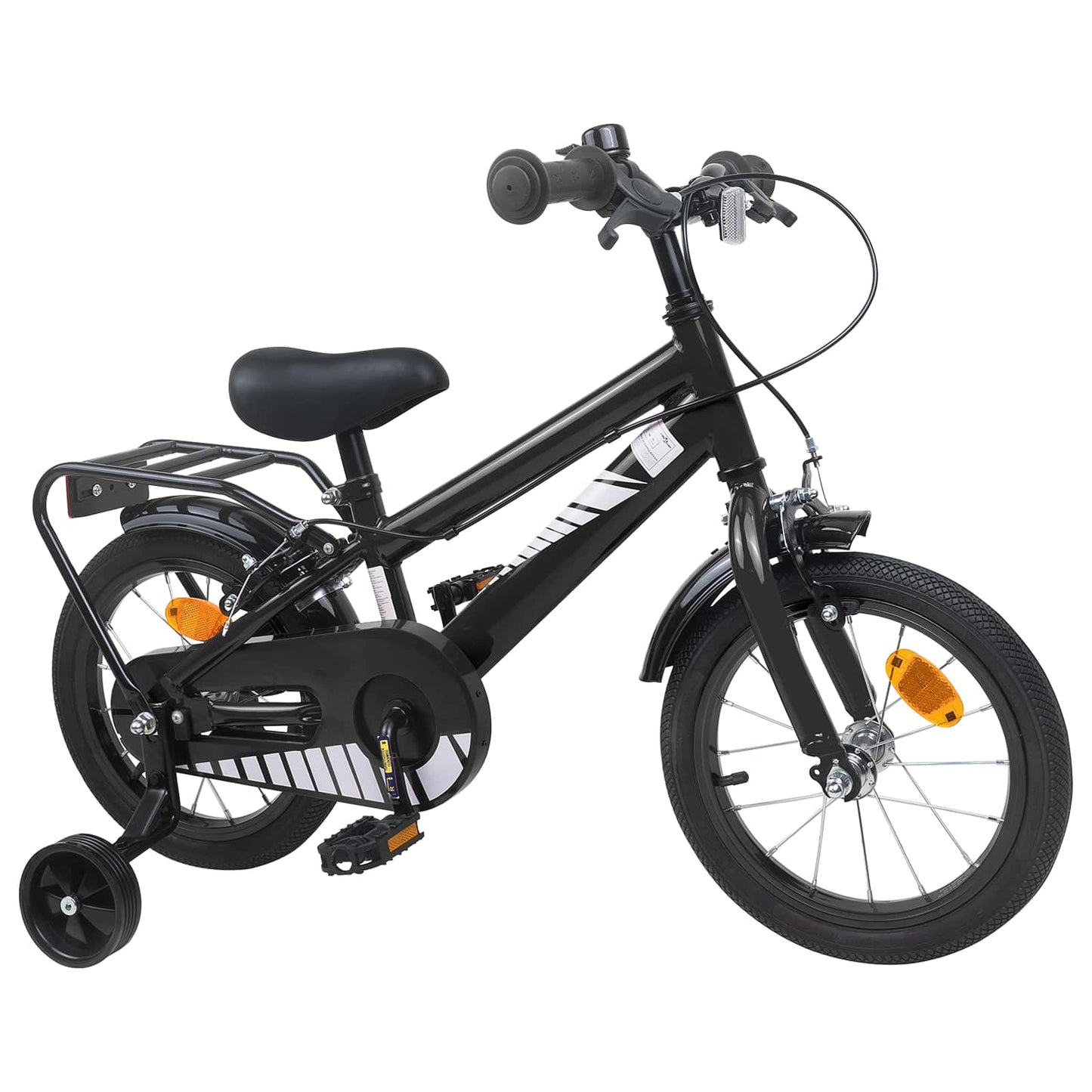 Kids Bike 12 Inches for 2-4 Years Old Black