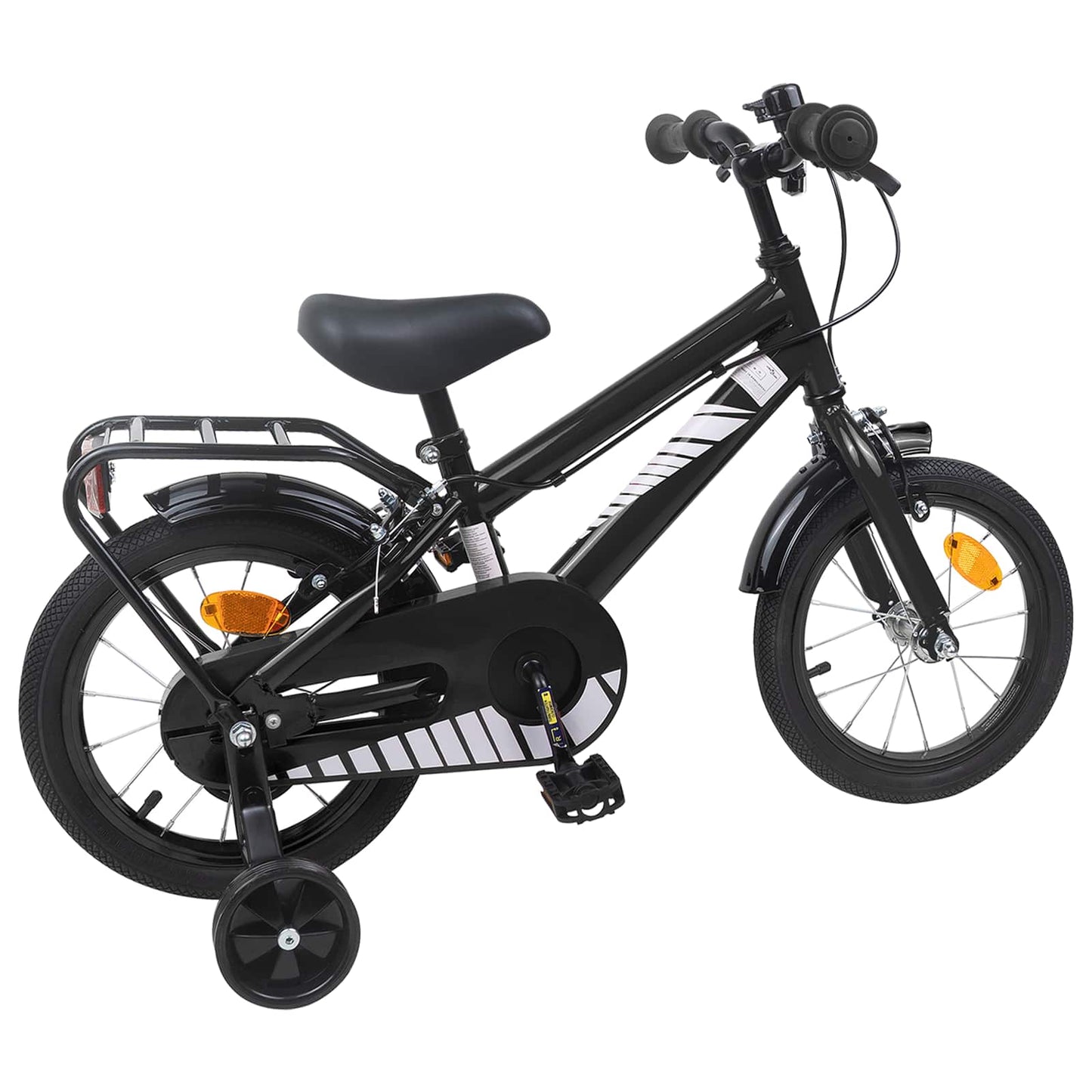 Kids Bike 12 Inches for 2-4 Years Old Black